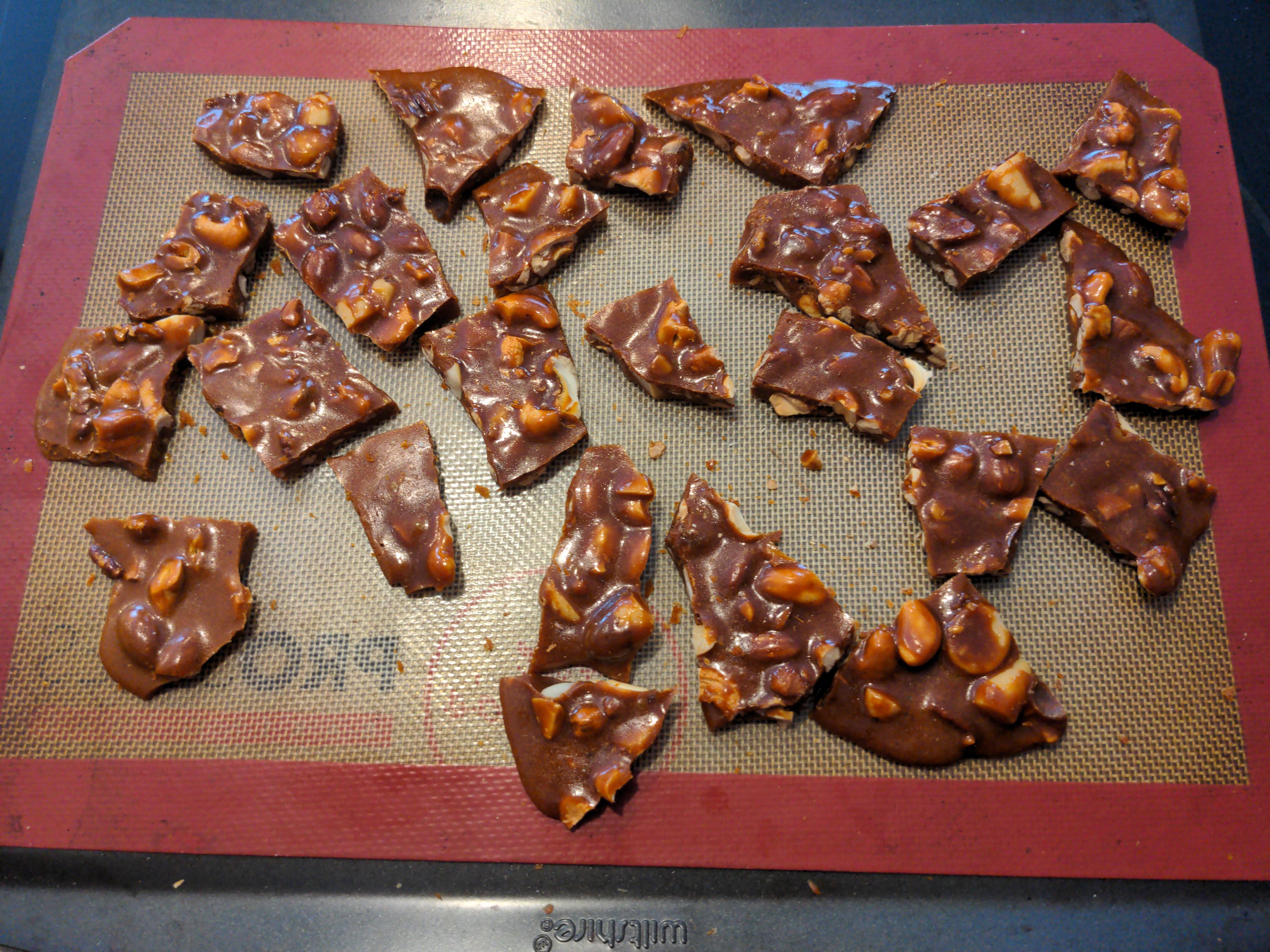 [Homemade] Nut Brittle. r/food