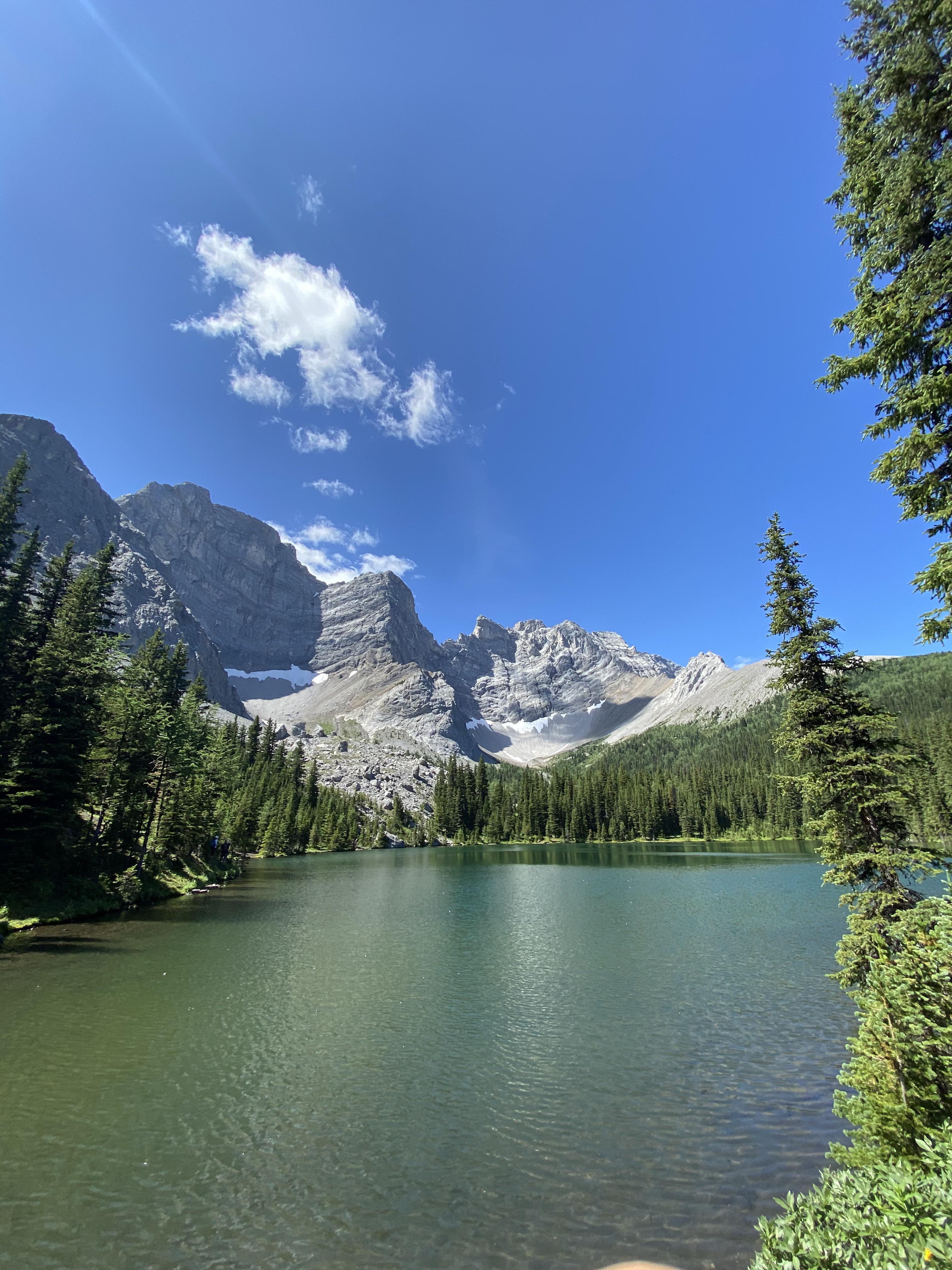 Tombstone Lake (lower) Canada,AB r/hiking