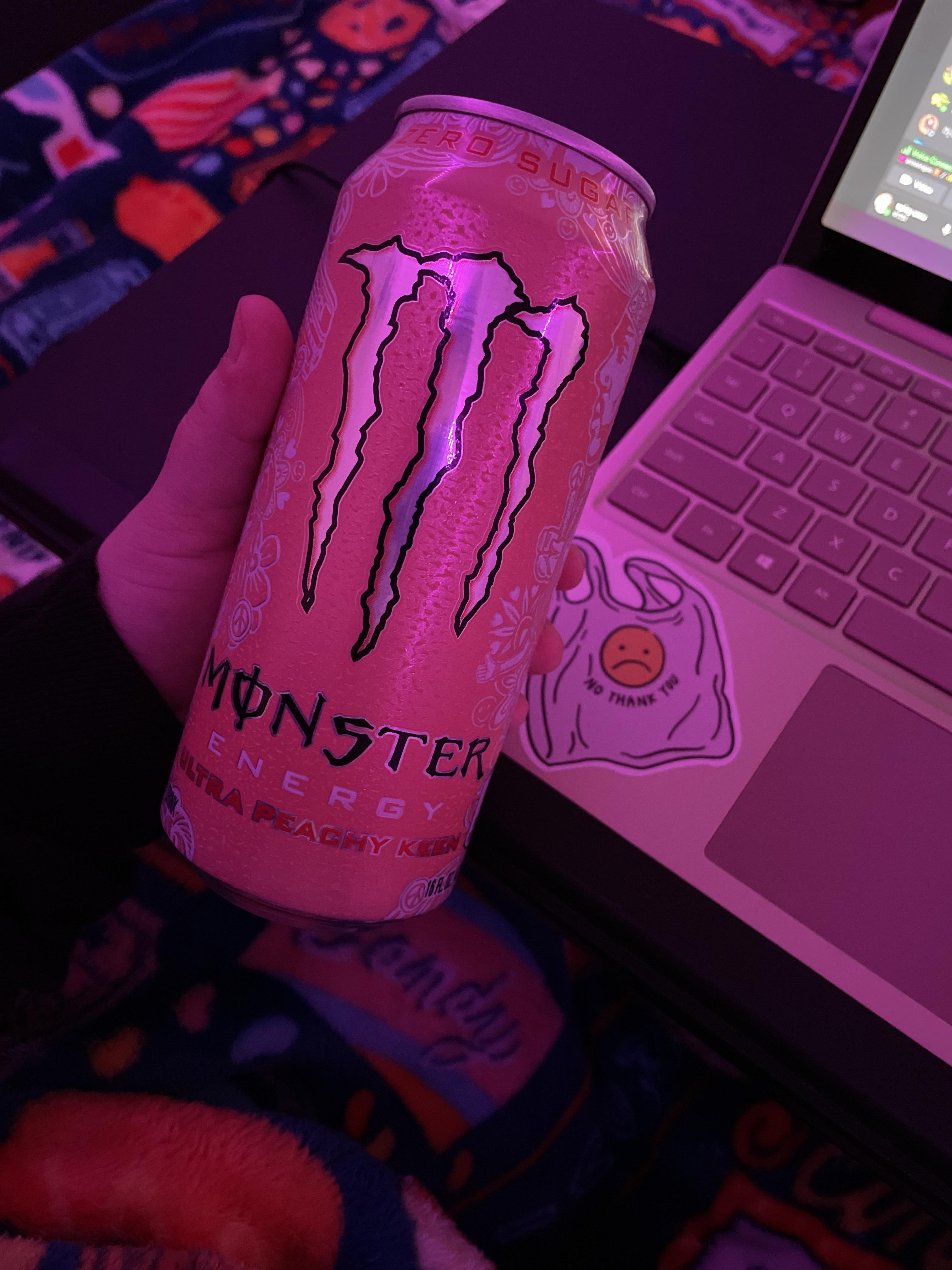 Pink Monster Energy Wallpaper