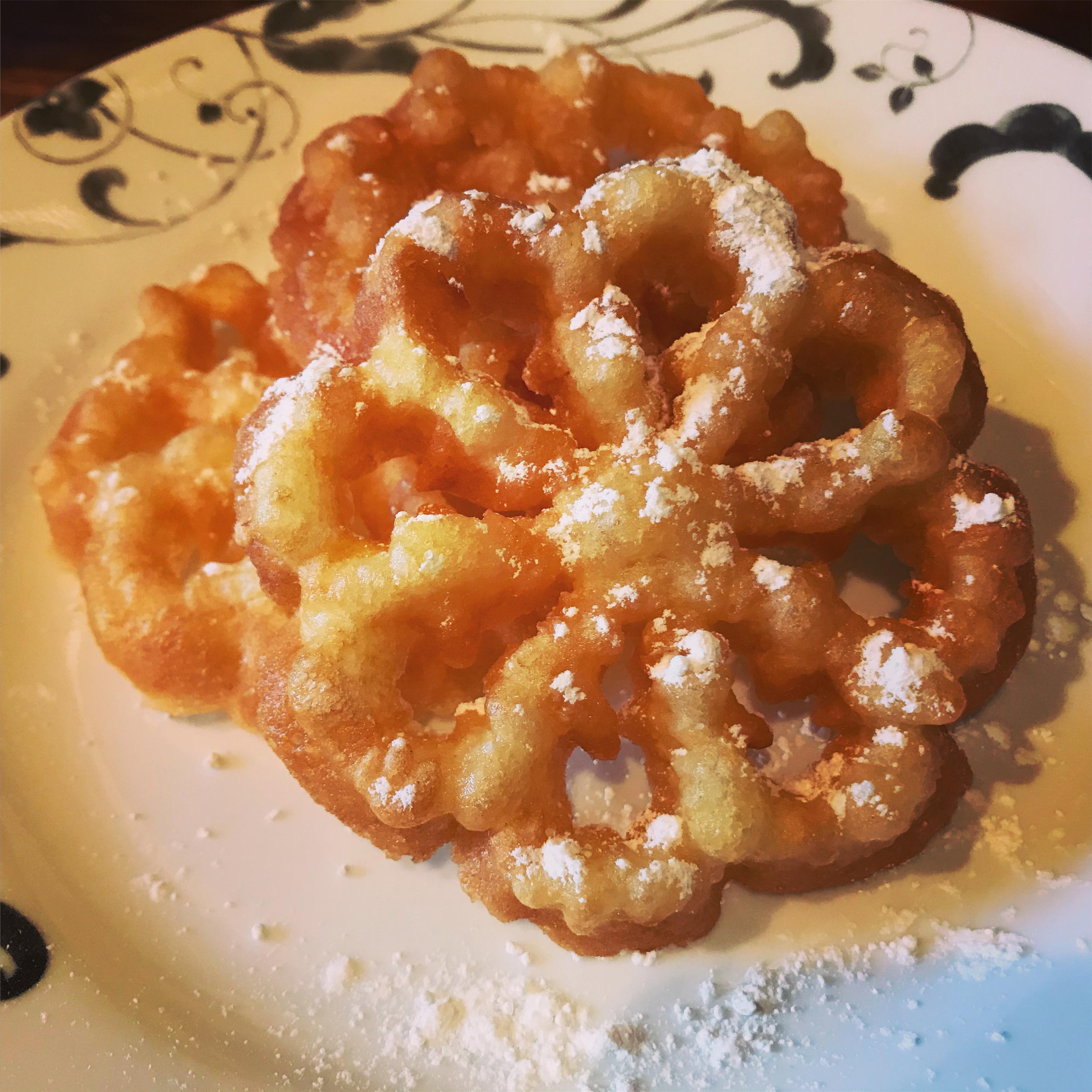 Week 13 Deep Frying Rosettes r/52weeksofcooking