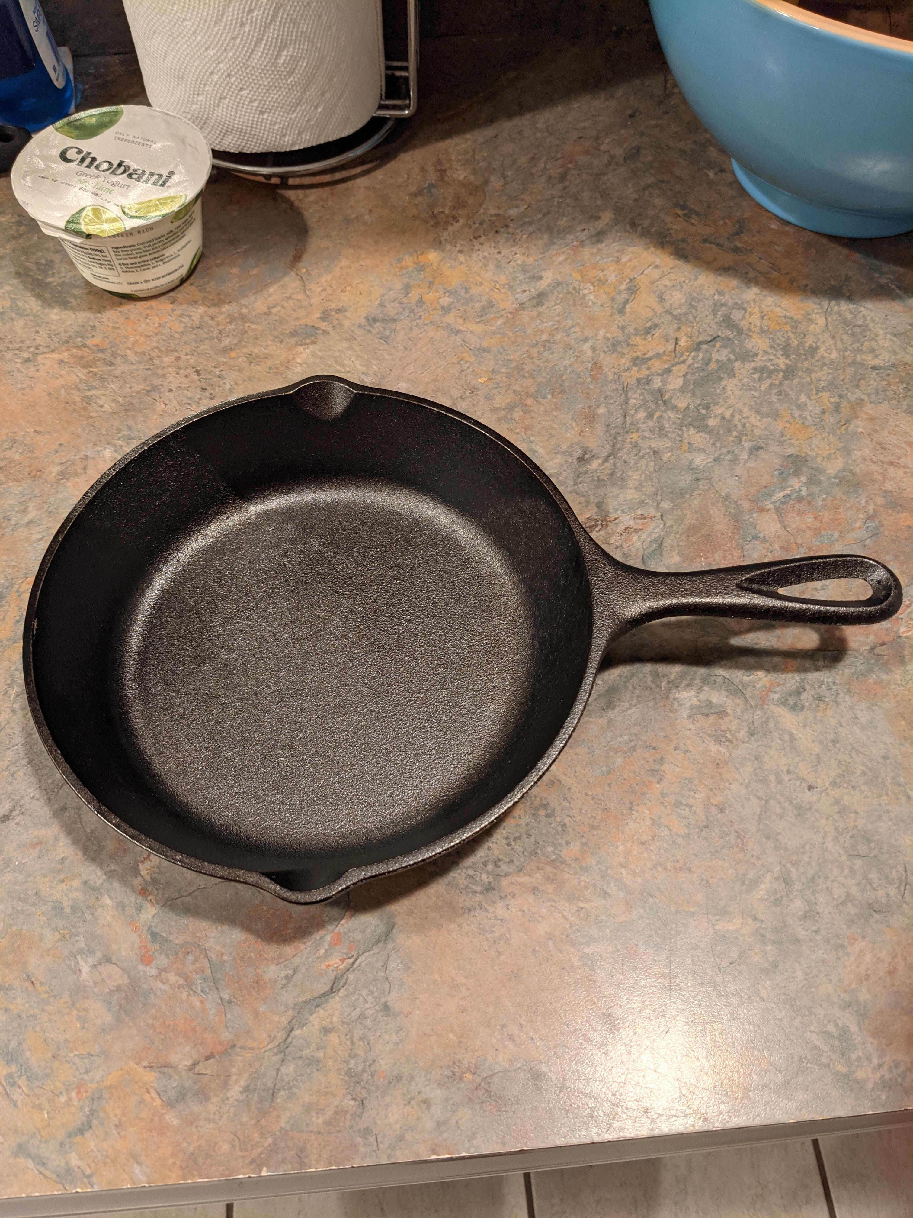 Now what? Bought first cast iron skillet, now what should I do? r/castiron