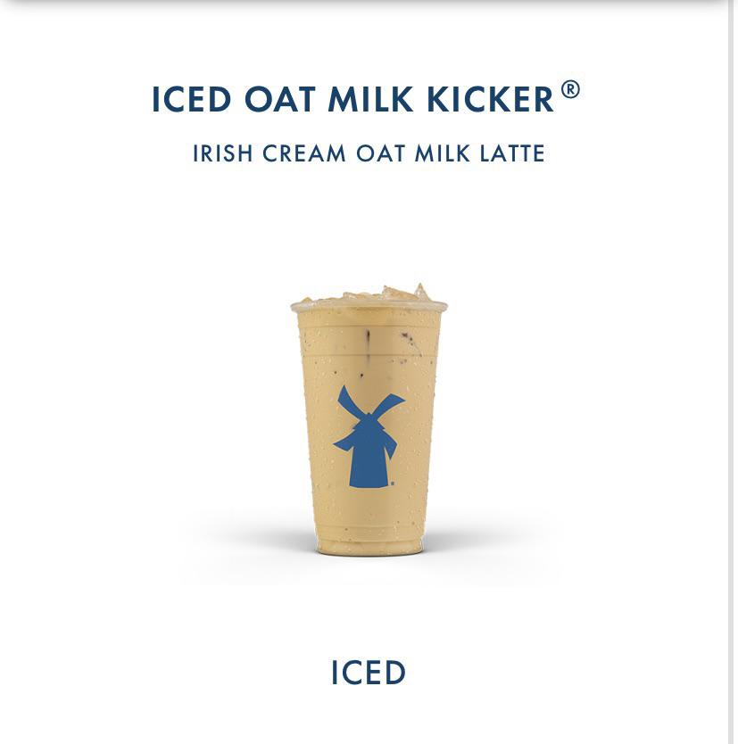 Dutch Bros Oat Milk brothers coffee design