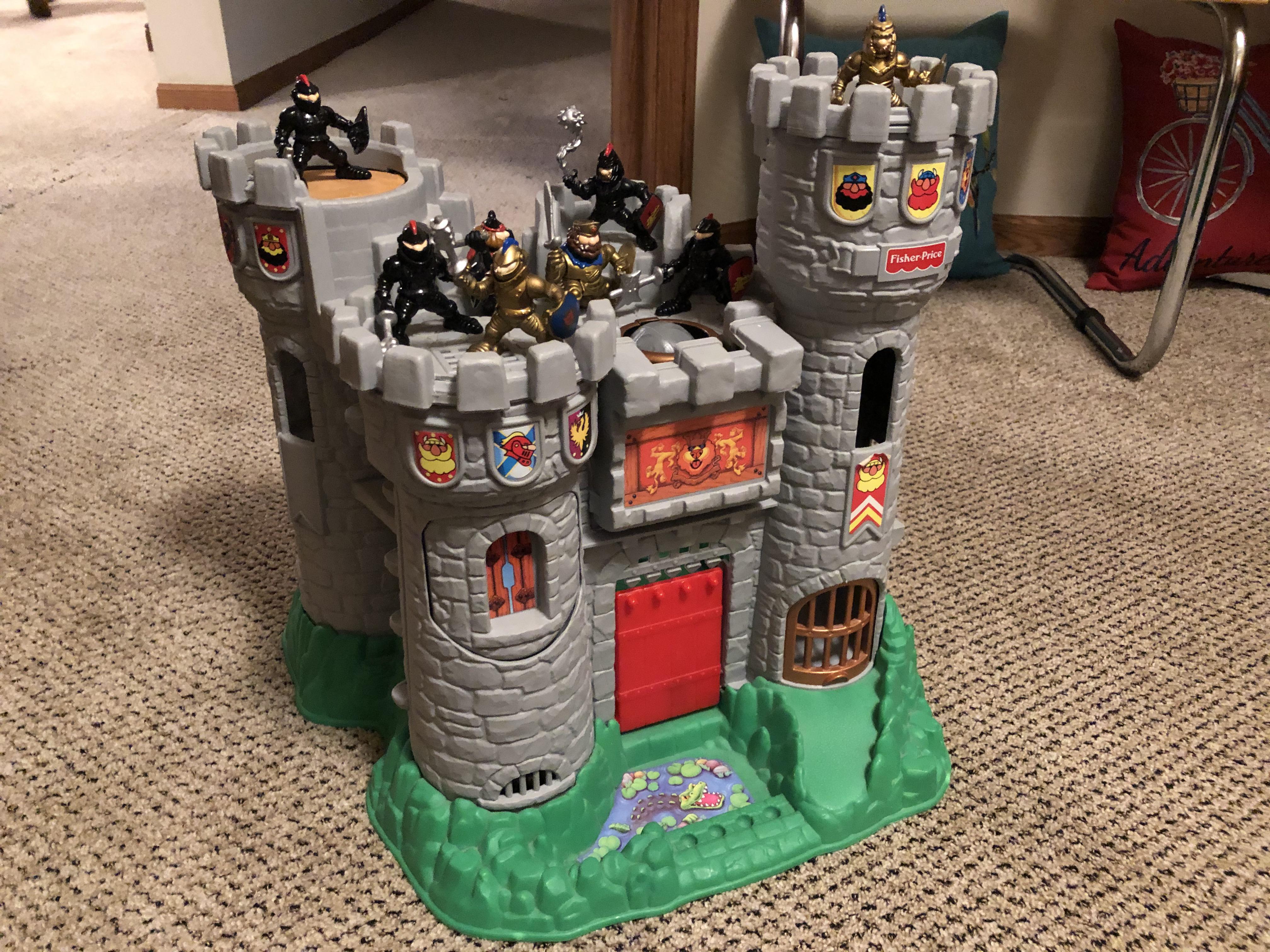 A medieval battle that’s been fought for 25 years! The Fischer Price