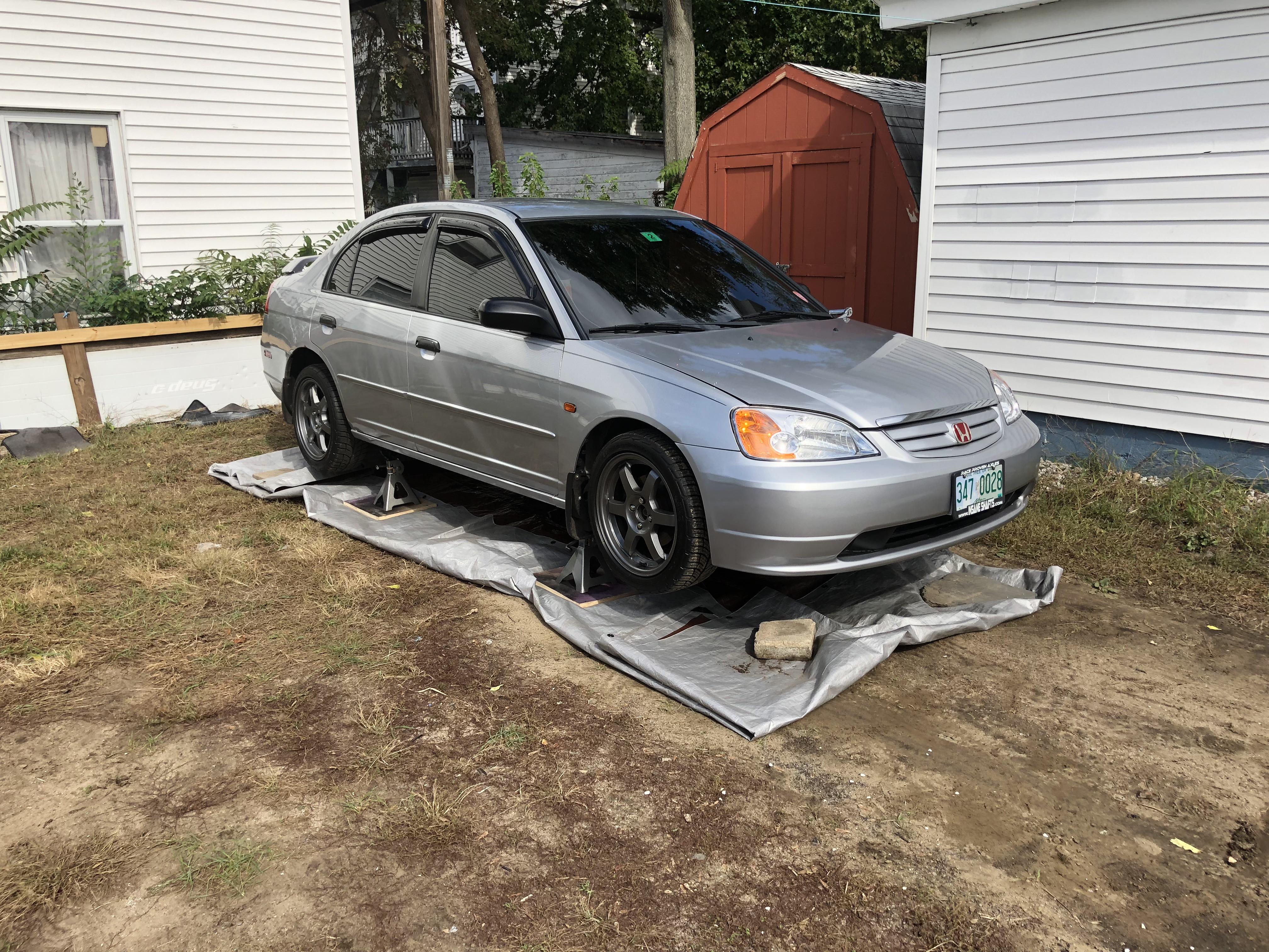 Let the suspension and motor rebuild begin, and no it’s not a D17