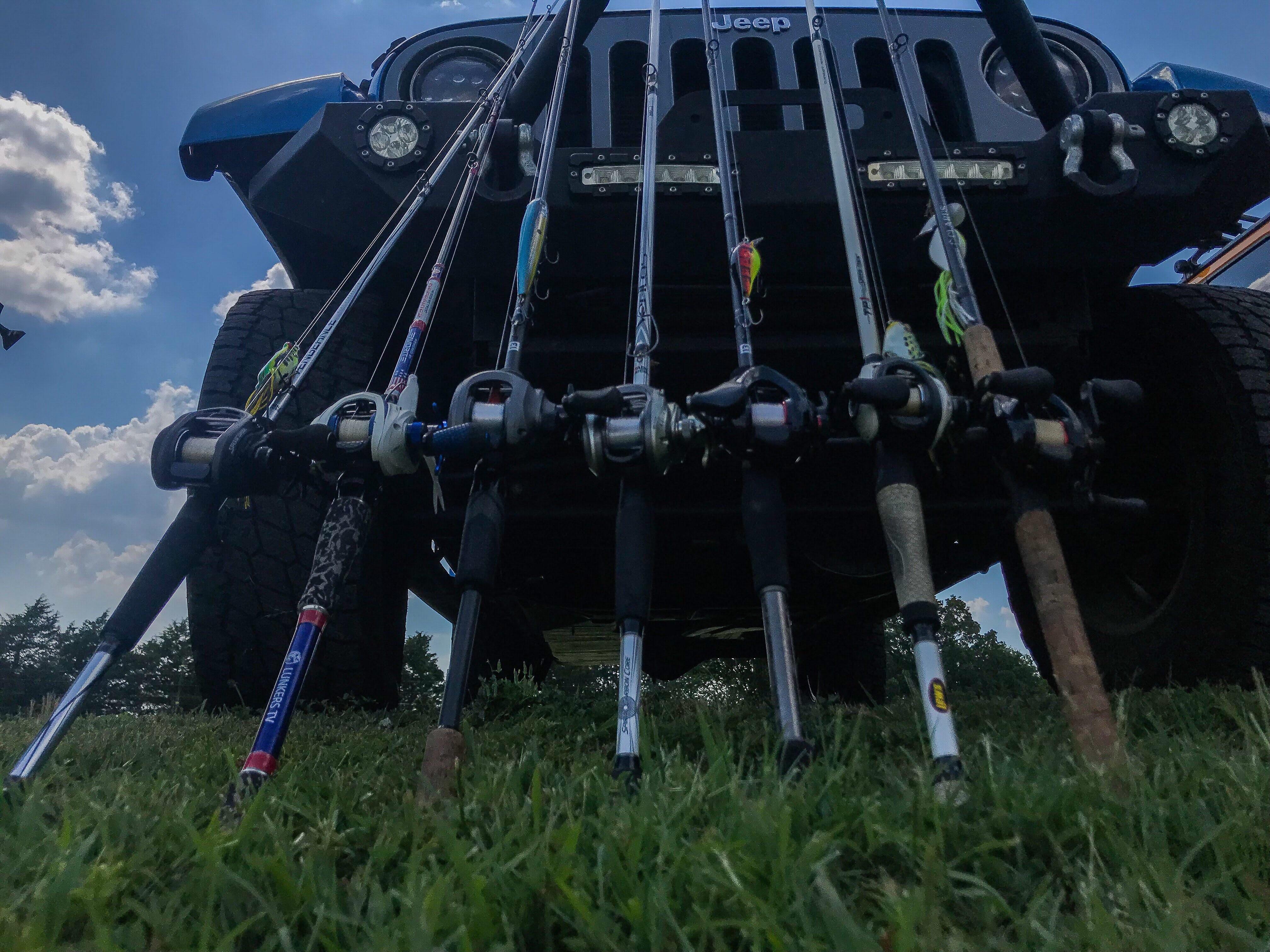 At what point do you think you have too many fishing poles? Personally