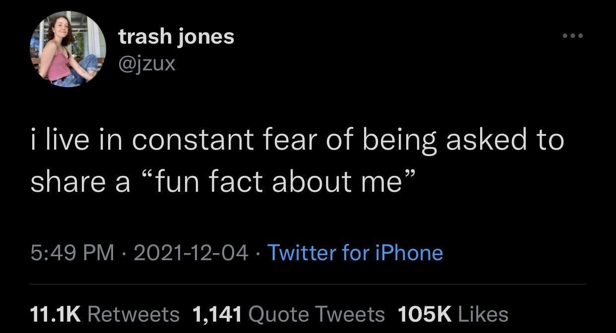 Share a fun fact about yourself in the comments. My fun fact about