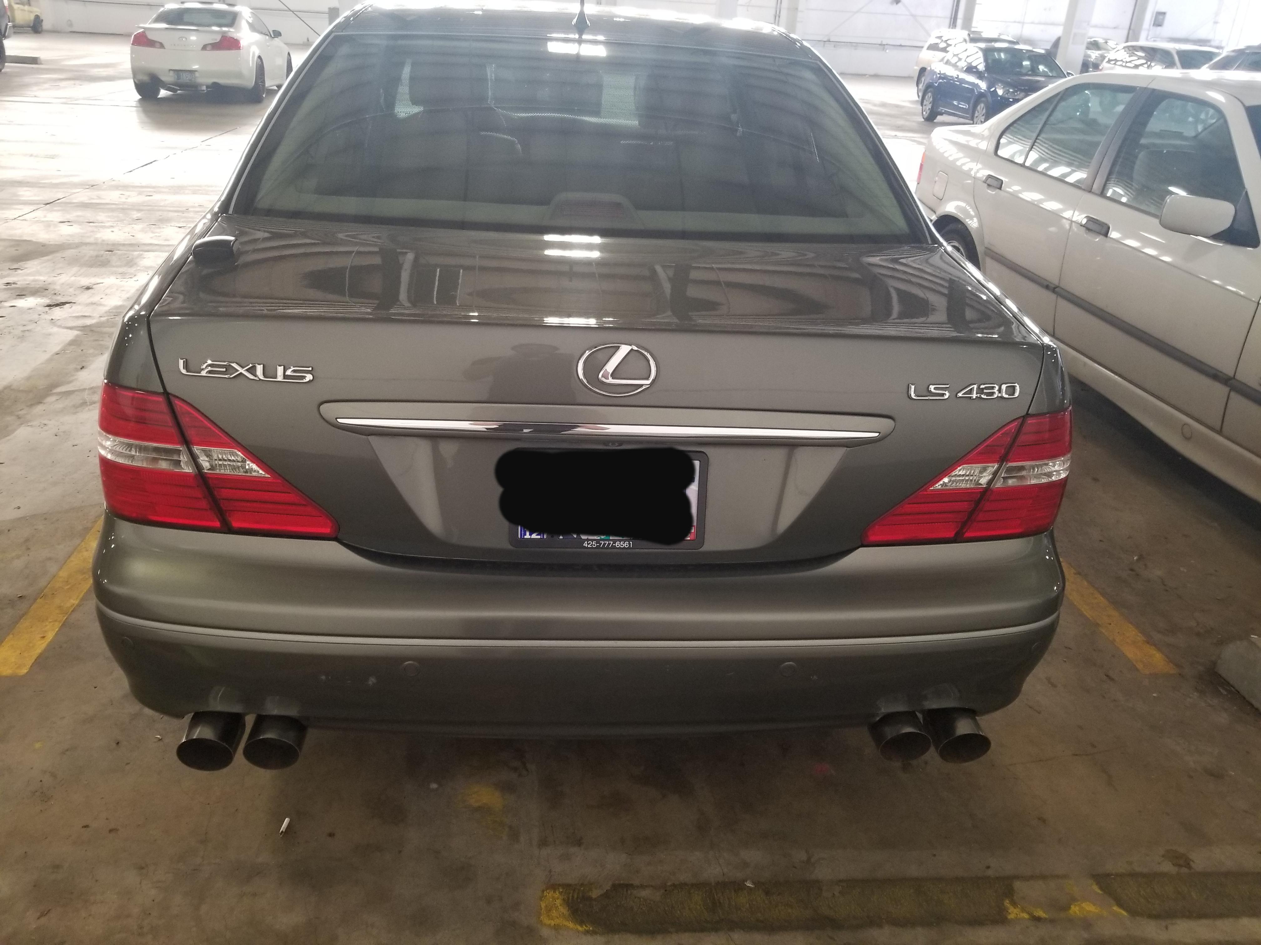 New exhaust! r/LS430