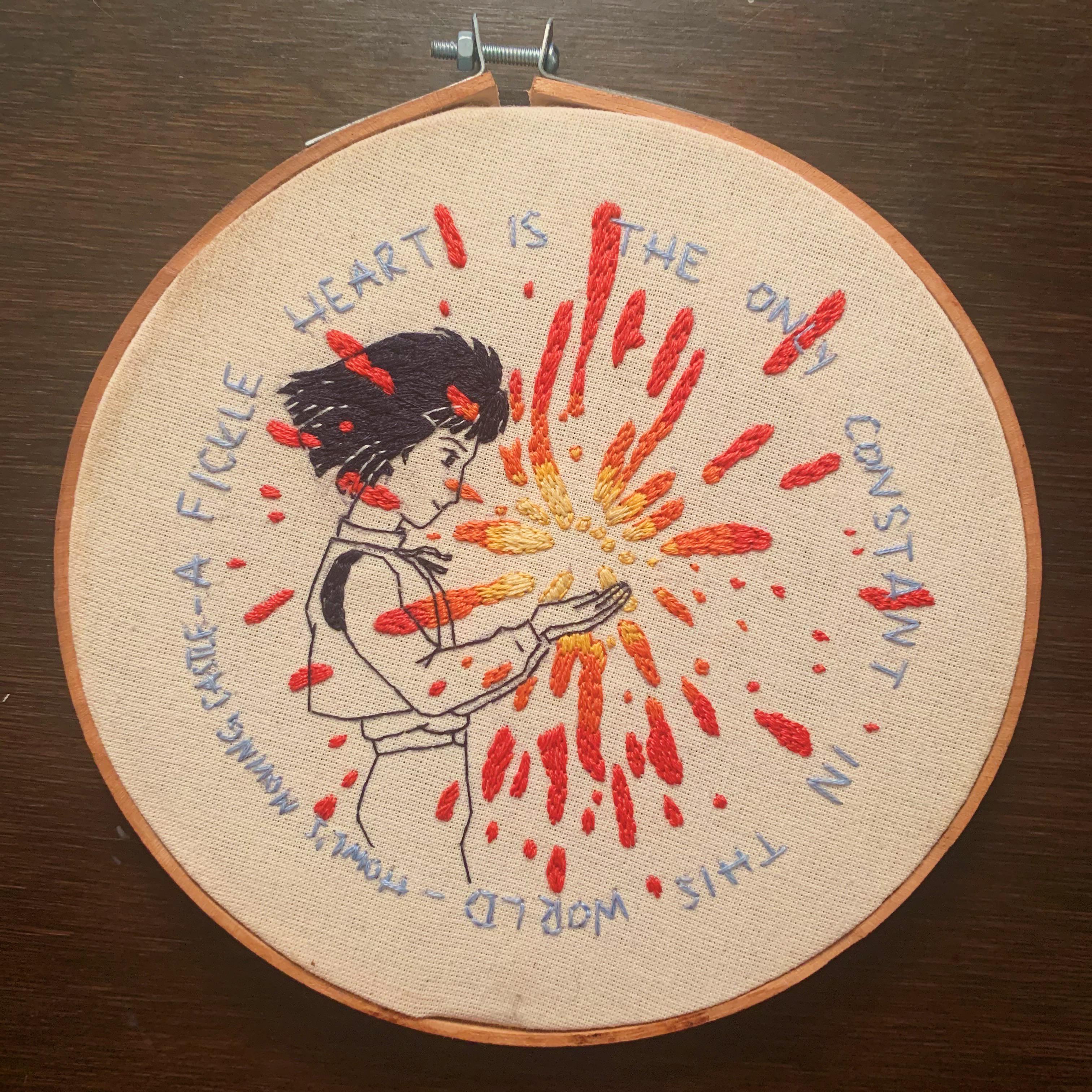 Just finished my most ambitious project! Fave quote and scene from my fave book & Ghibli movie