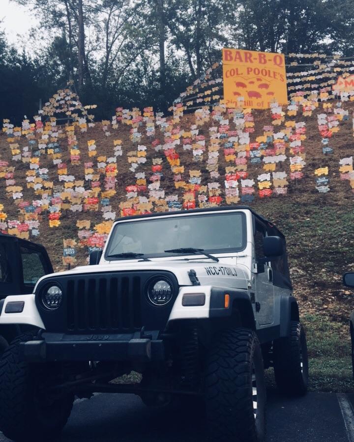 Took the LJ to Ellijay for some BBQ r/Jeep