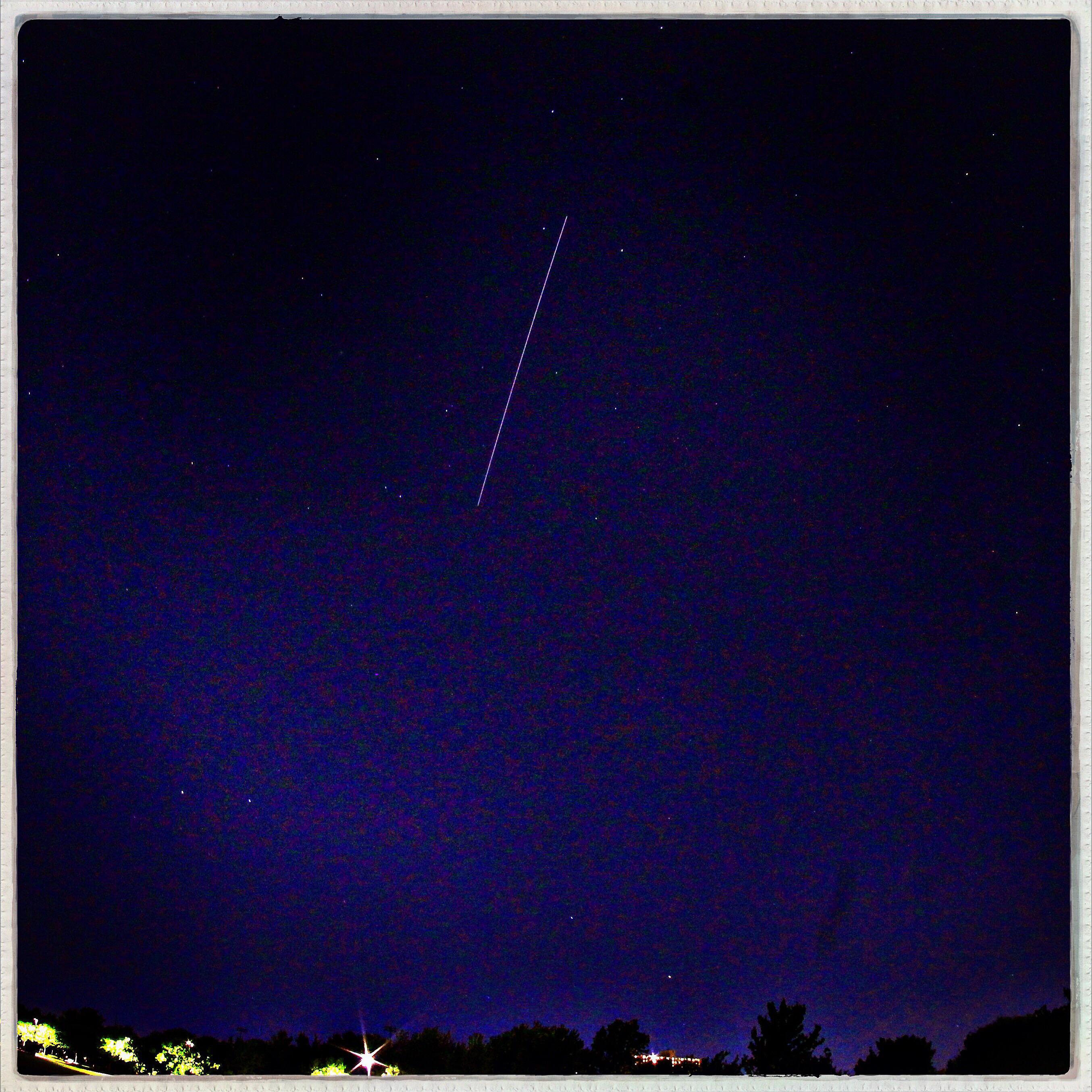The ISS passing over on Boston tonight, SpaceX’s Crew Dragon is