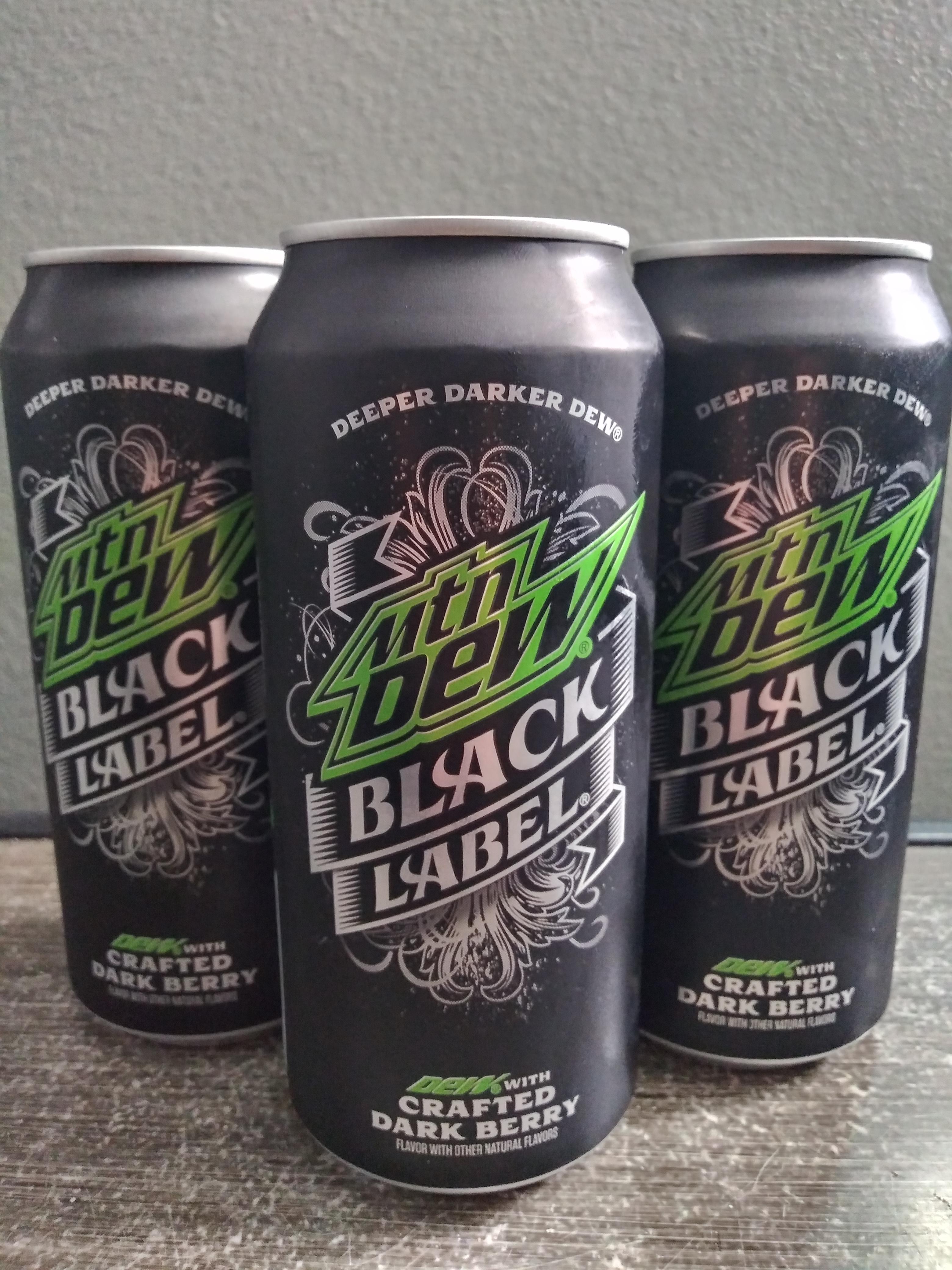 33 Mtn Dew Black Label Discontinued Labels Design Ideas 2020