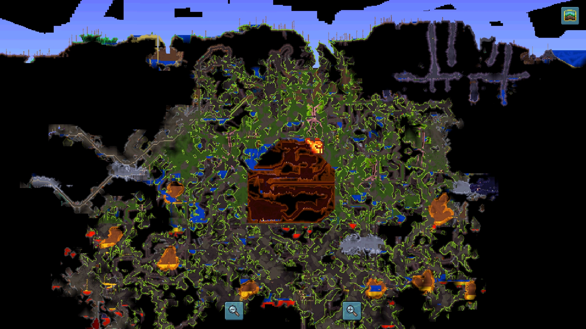 Sky Blue Flowers Terraria I Made A Little Sky Island Please Don T