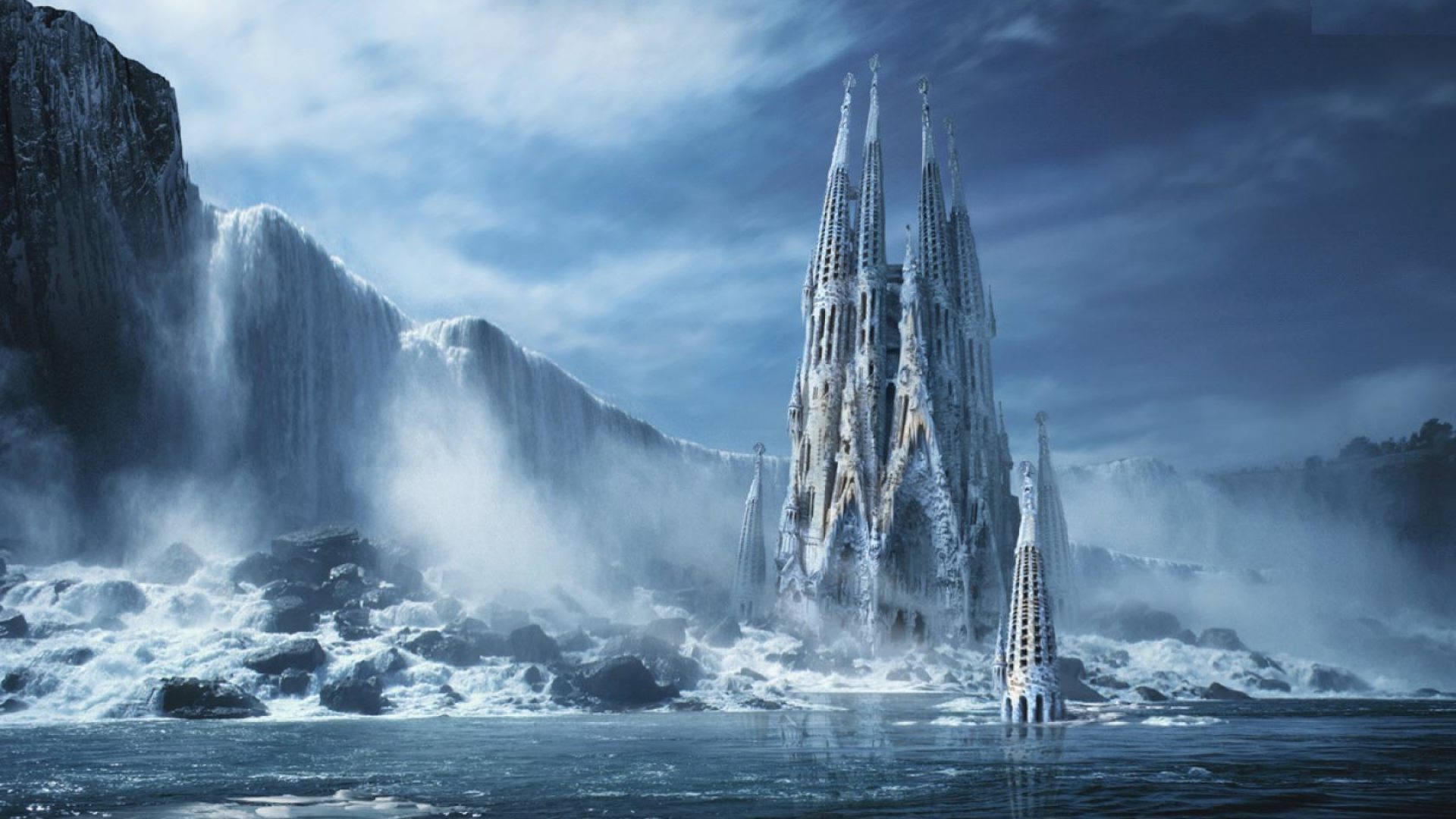 Ice Castle 1920 × 1080 wallpapers