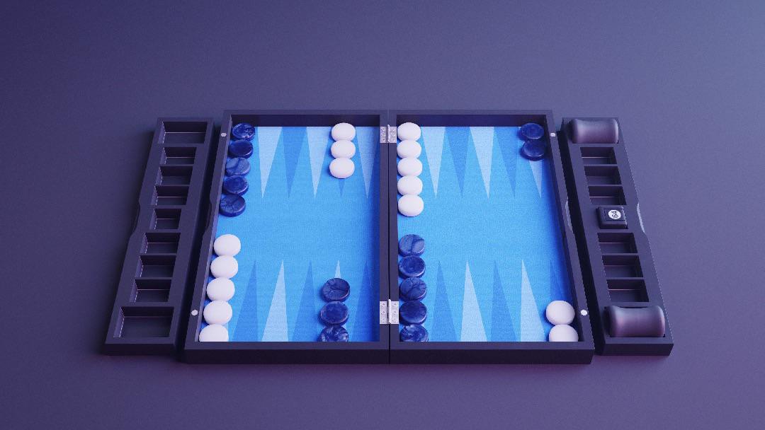 Sneak peek Backgammon Galaxy board r/backgammon