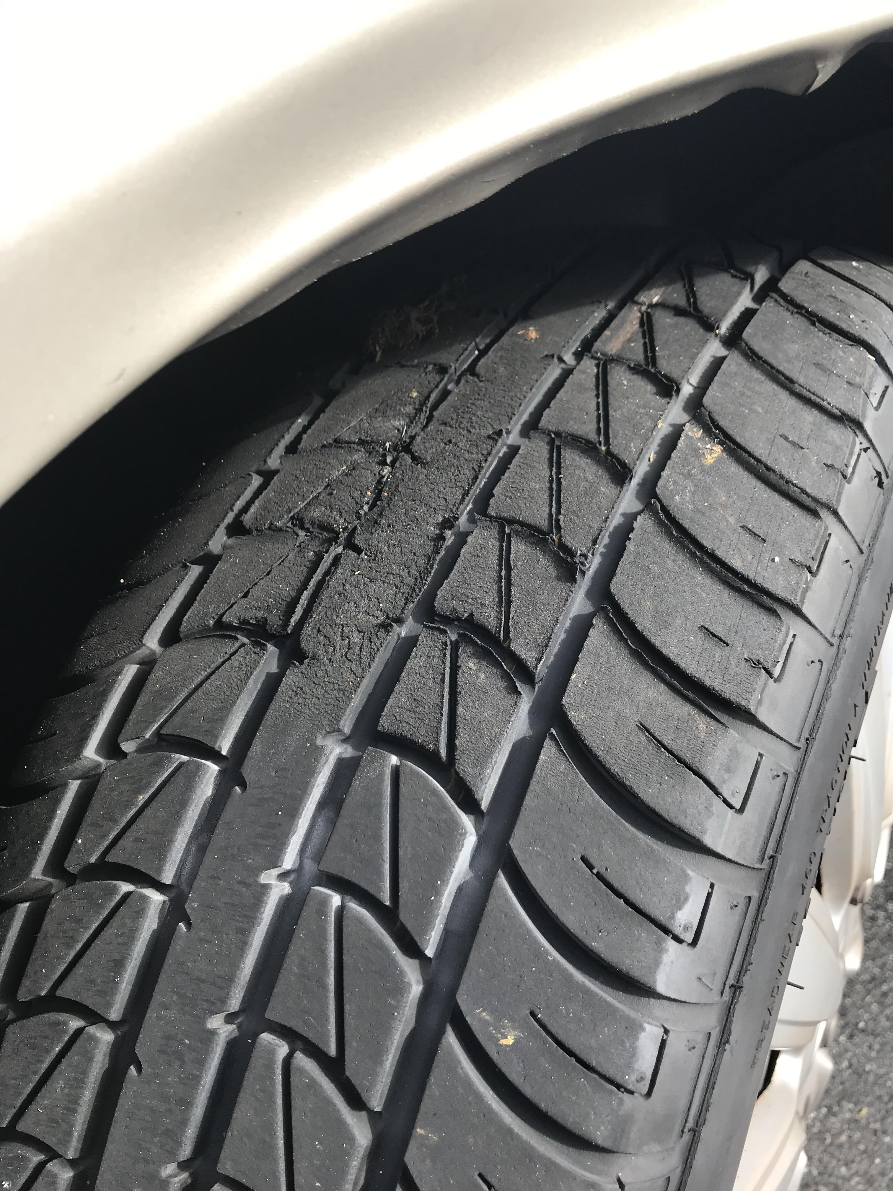 Is this a bad enough flat spot to need to replace? 3 month old tire