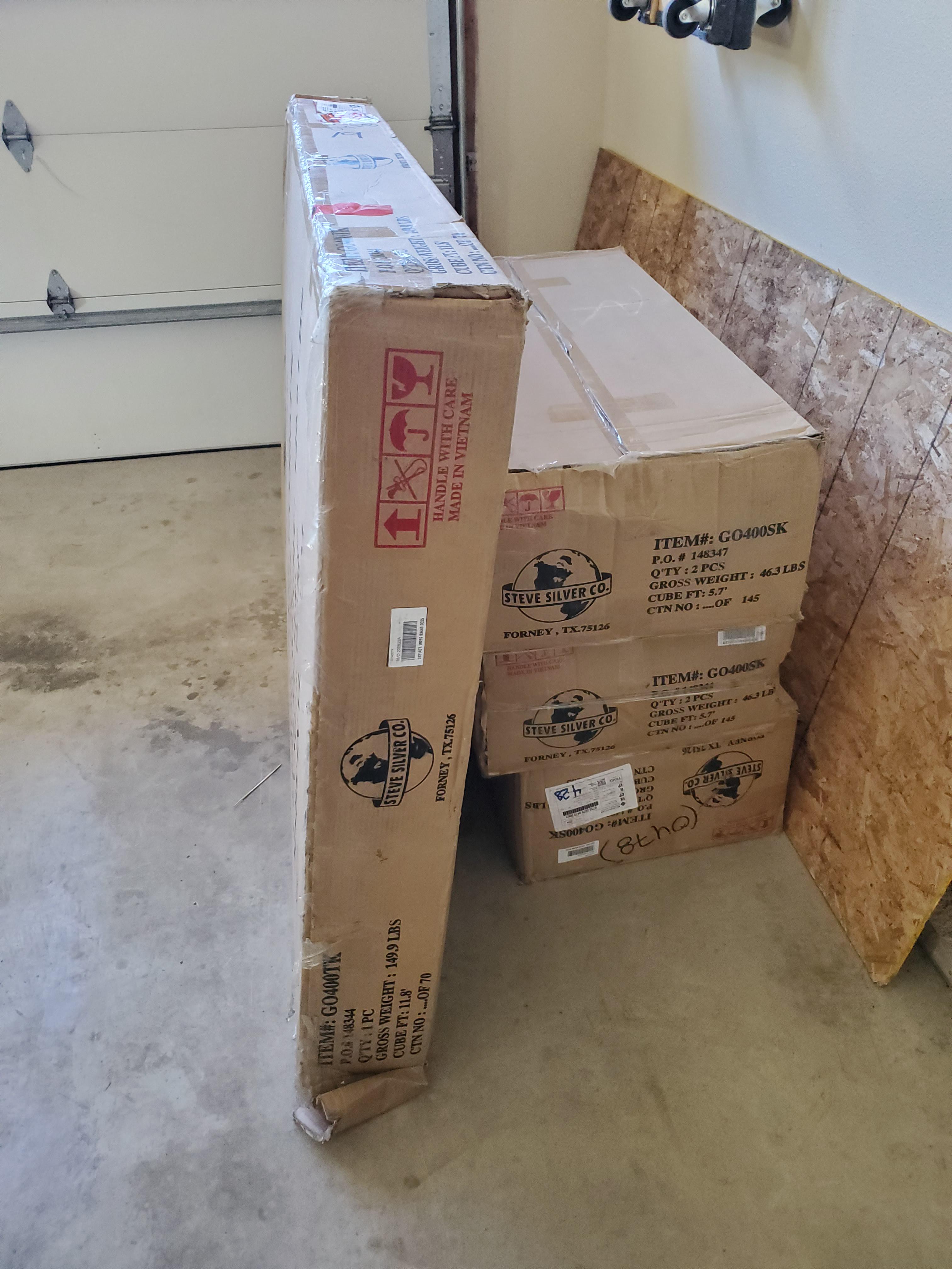 Most expensive Costco purchase to date. Eliott 7 piece dining set from