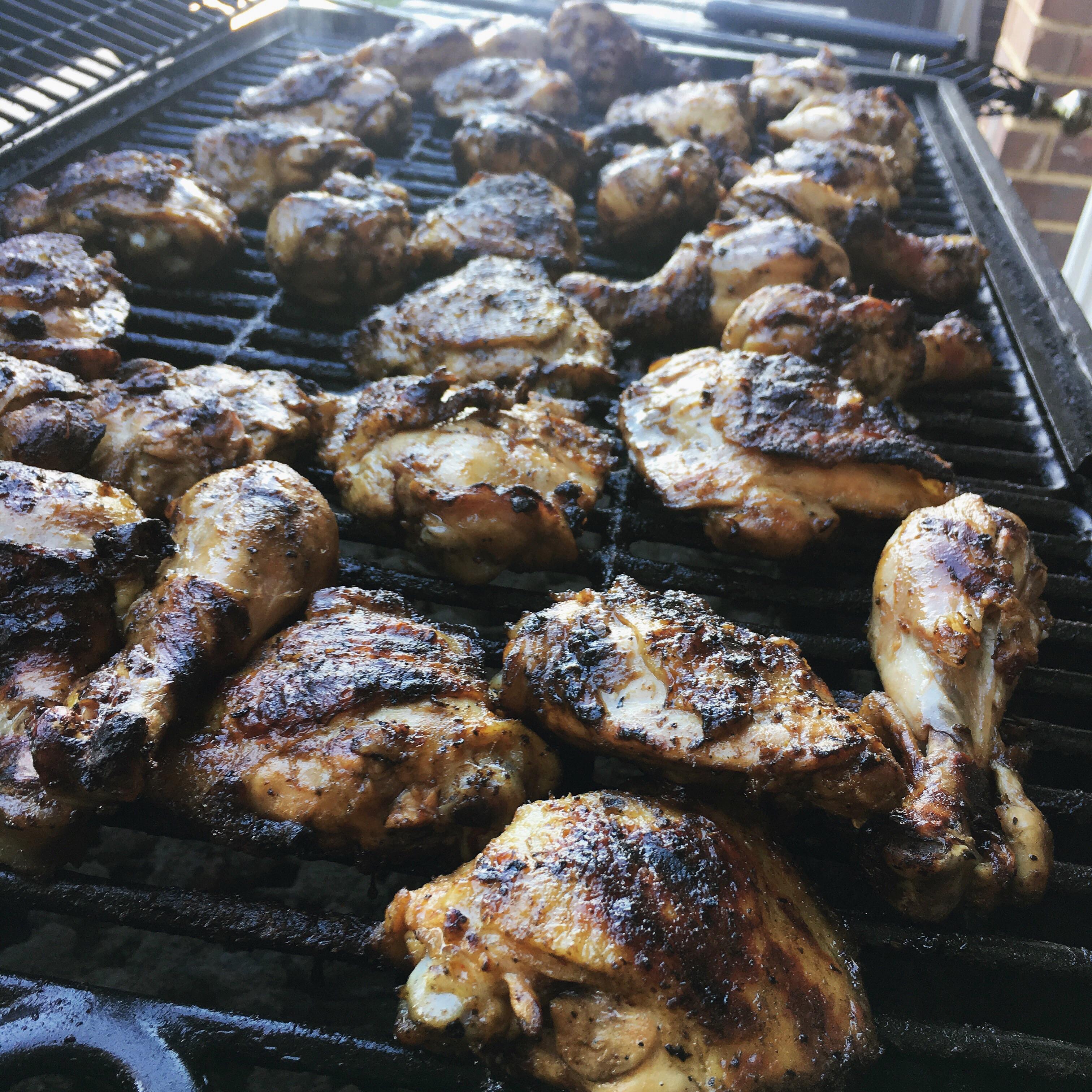 [Homemade] Fajitamarinated chicken thighs and legs r/food