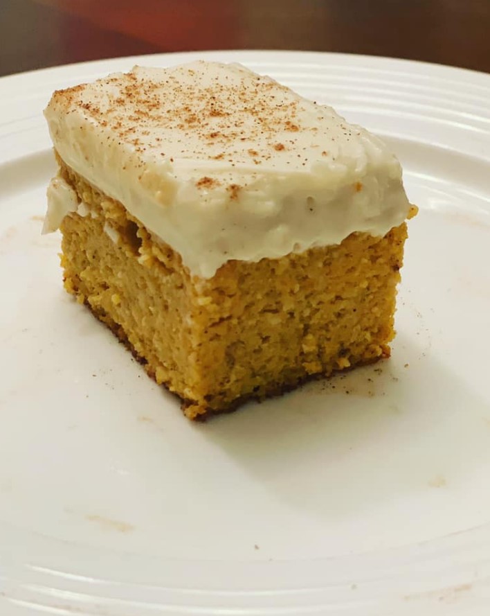 KETO PROTEIN PUMPKIN BARS r/ketorecipes