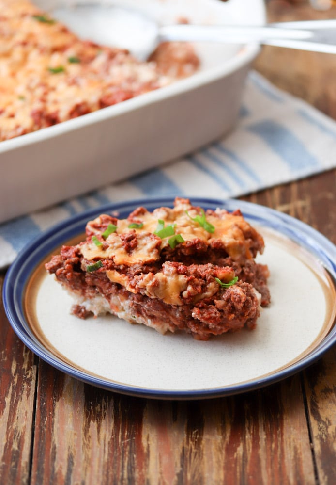 Sour Cream Beef Bake r/lowcarb