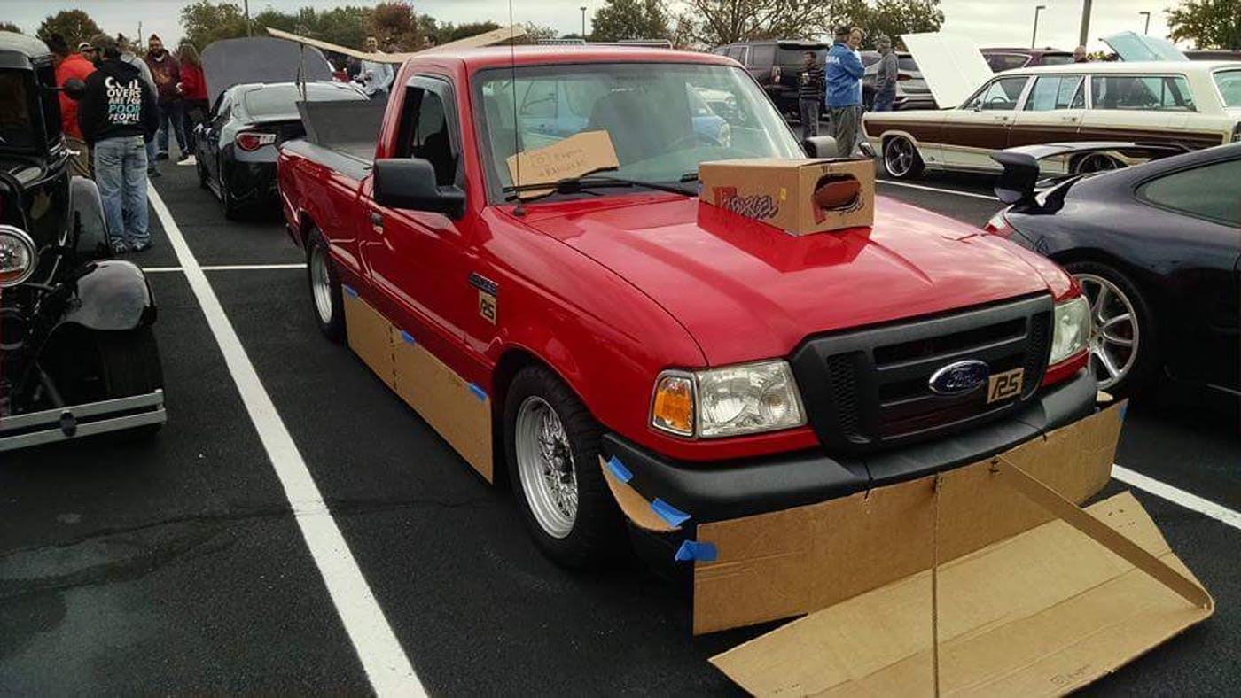 When you want to be a ricer, but you're poor and all you have is a