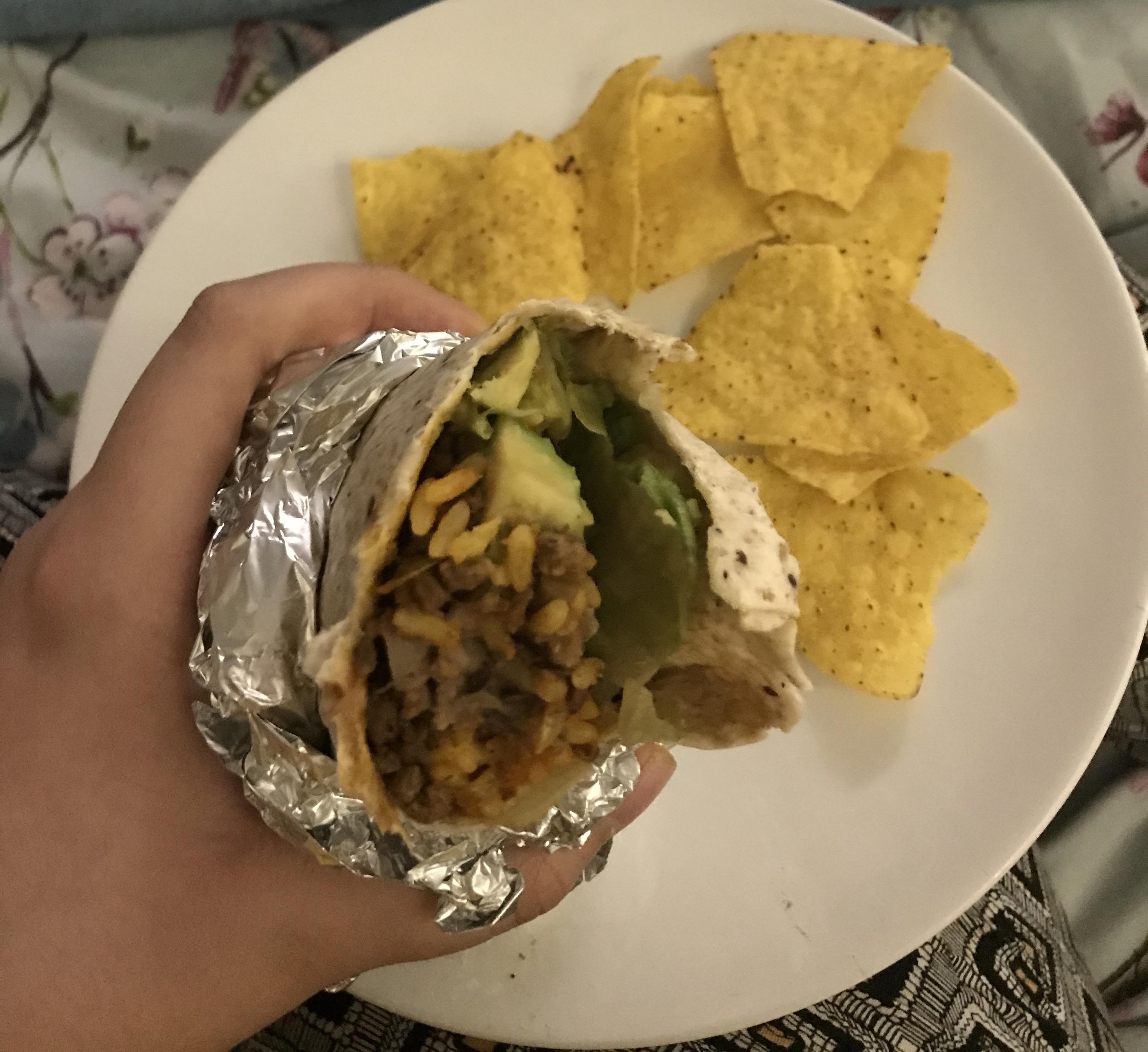 I hot sauce on my burrito ( r/highvegans
