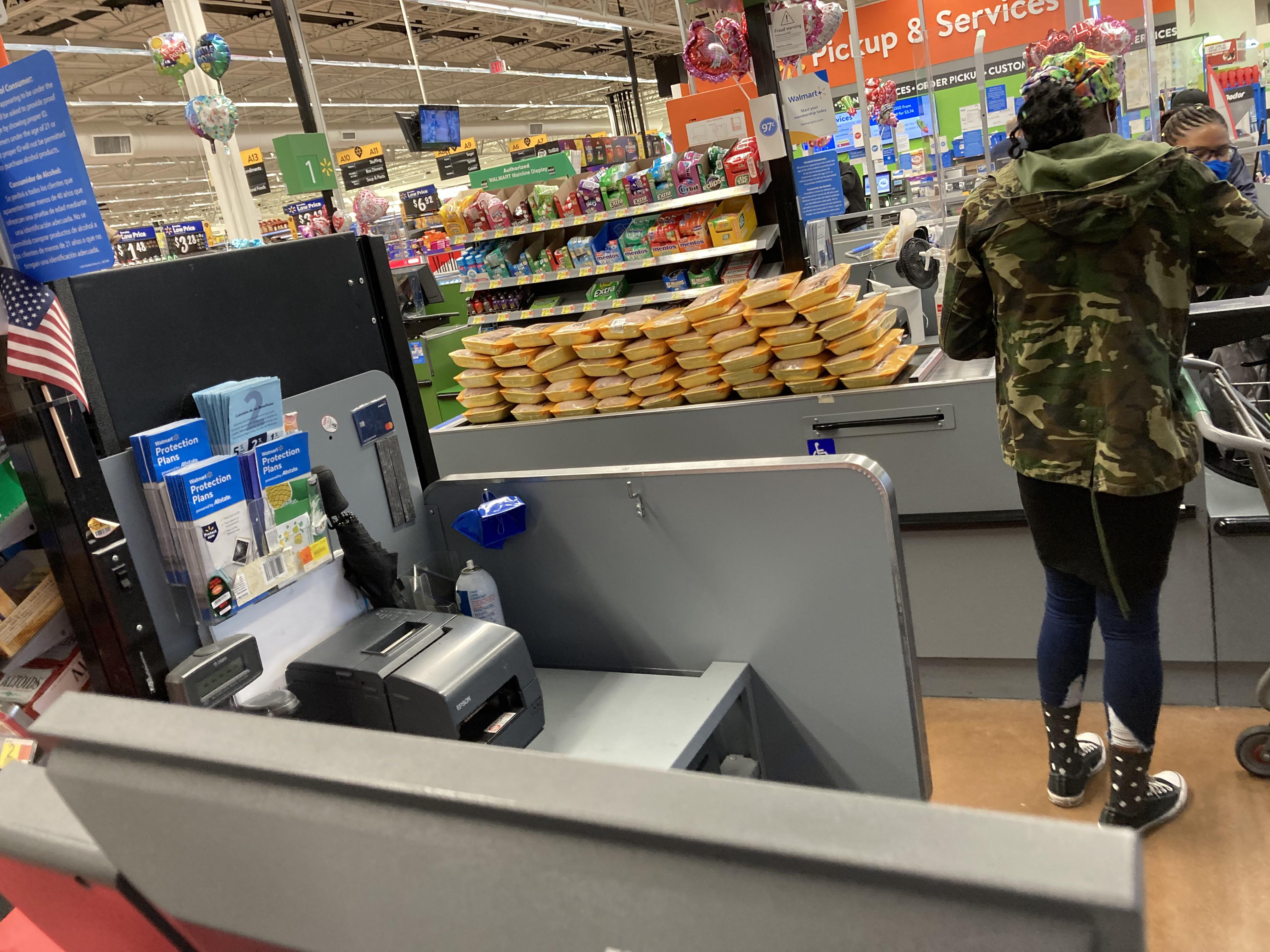 My man brought all the chicken breast in the store, there goes our ftpr