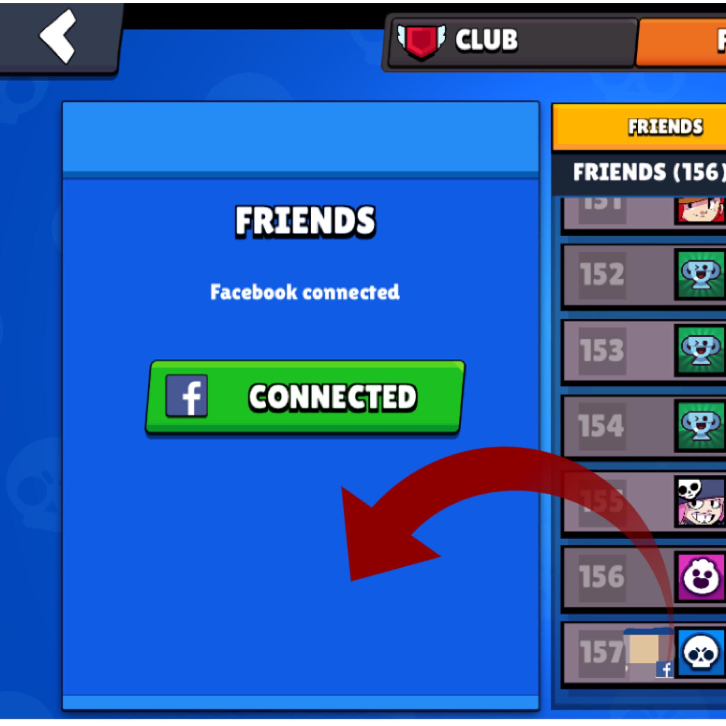 Brawl Stars Facebook Friends Not Showing