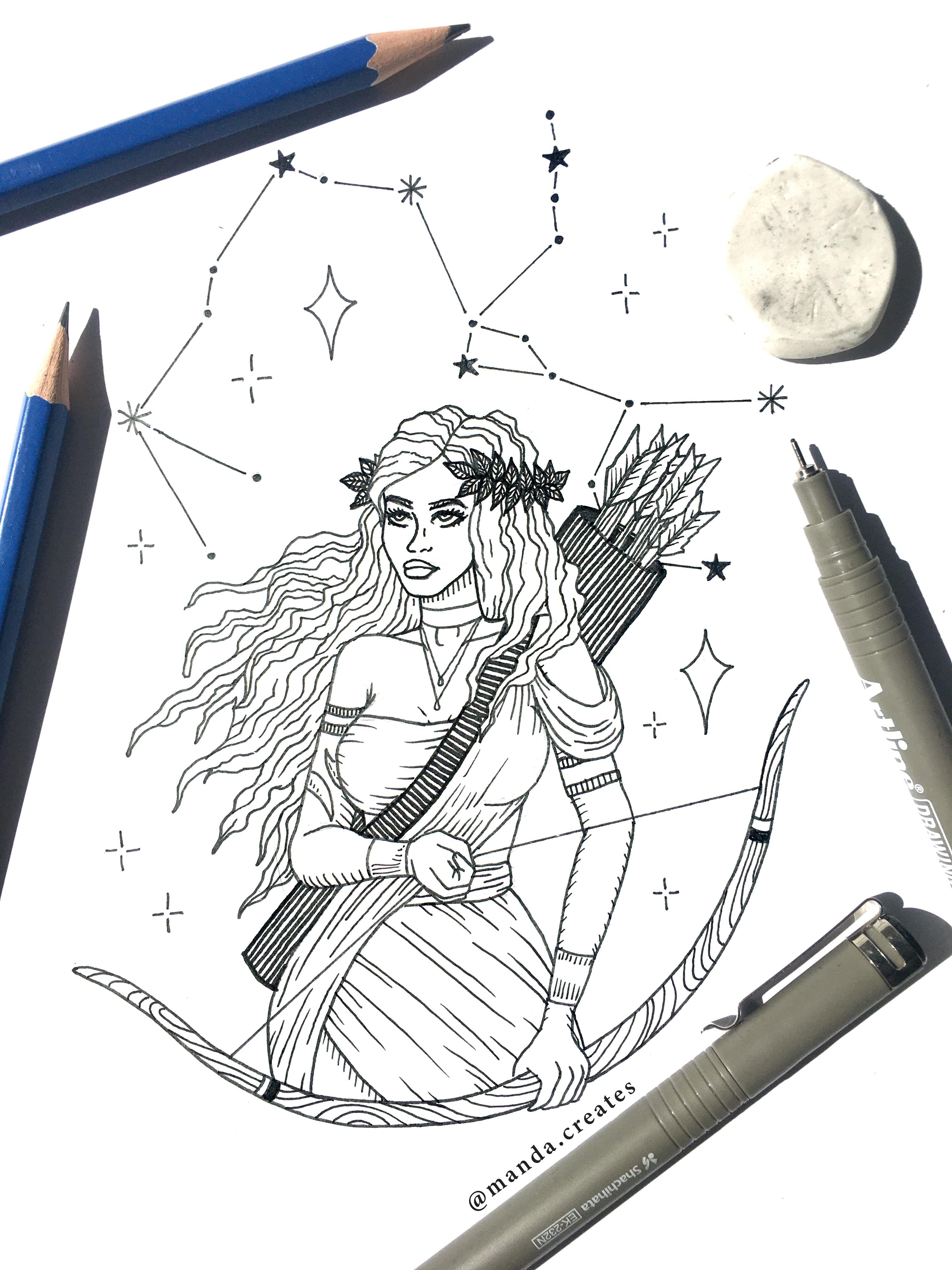 Sagittarius Woman Tattoo Design ♐️ : R/Sagittarians 4032_x_3024_jpg