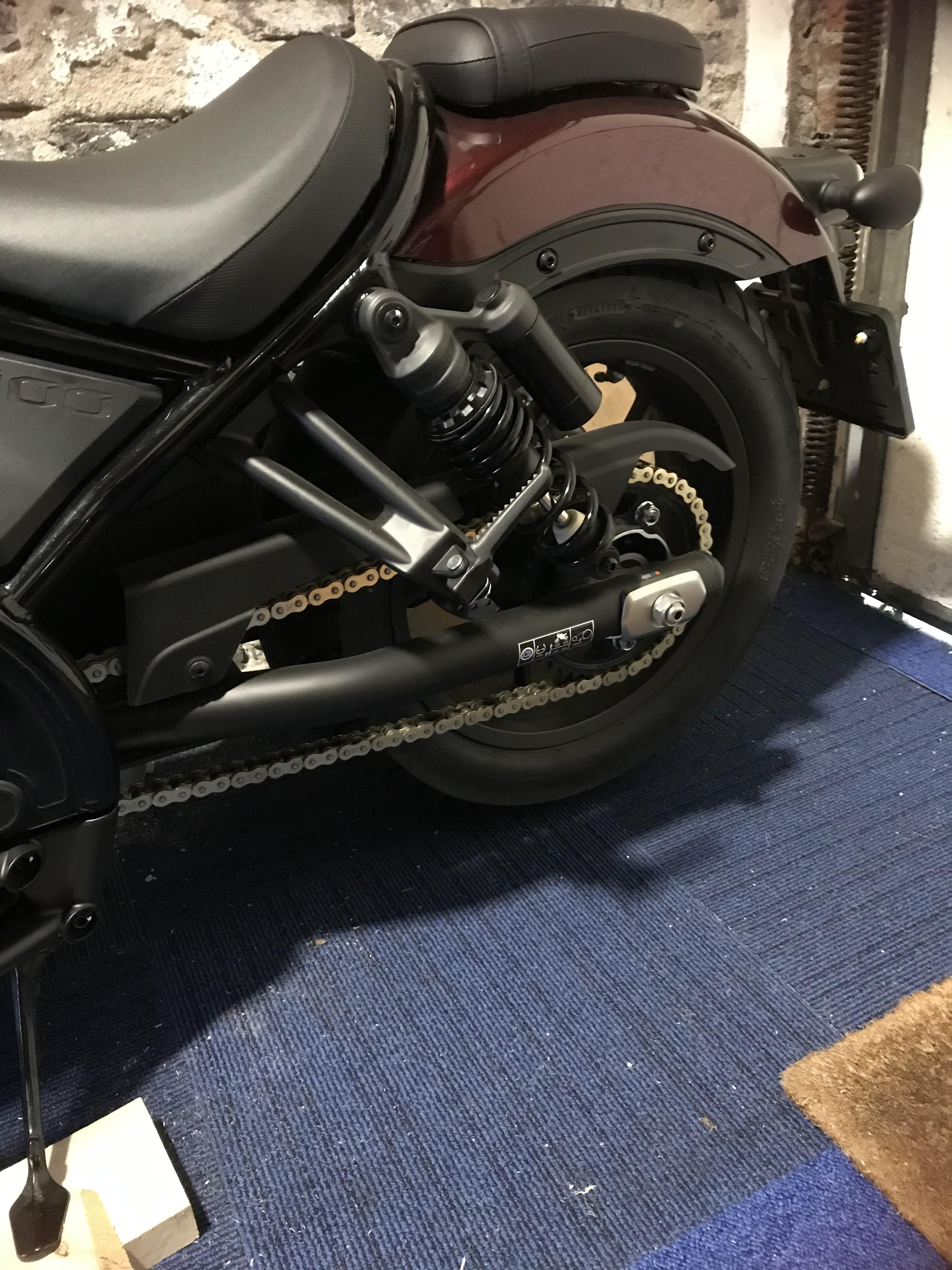 New chain for the rebel. : r/HondaRebel1100