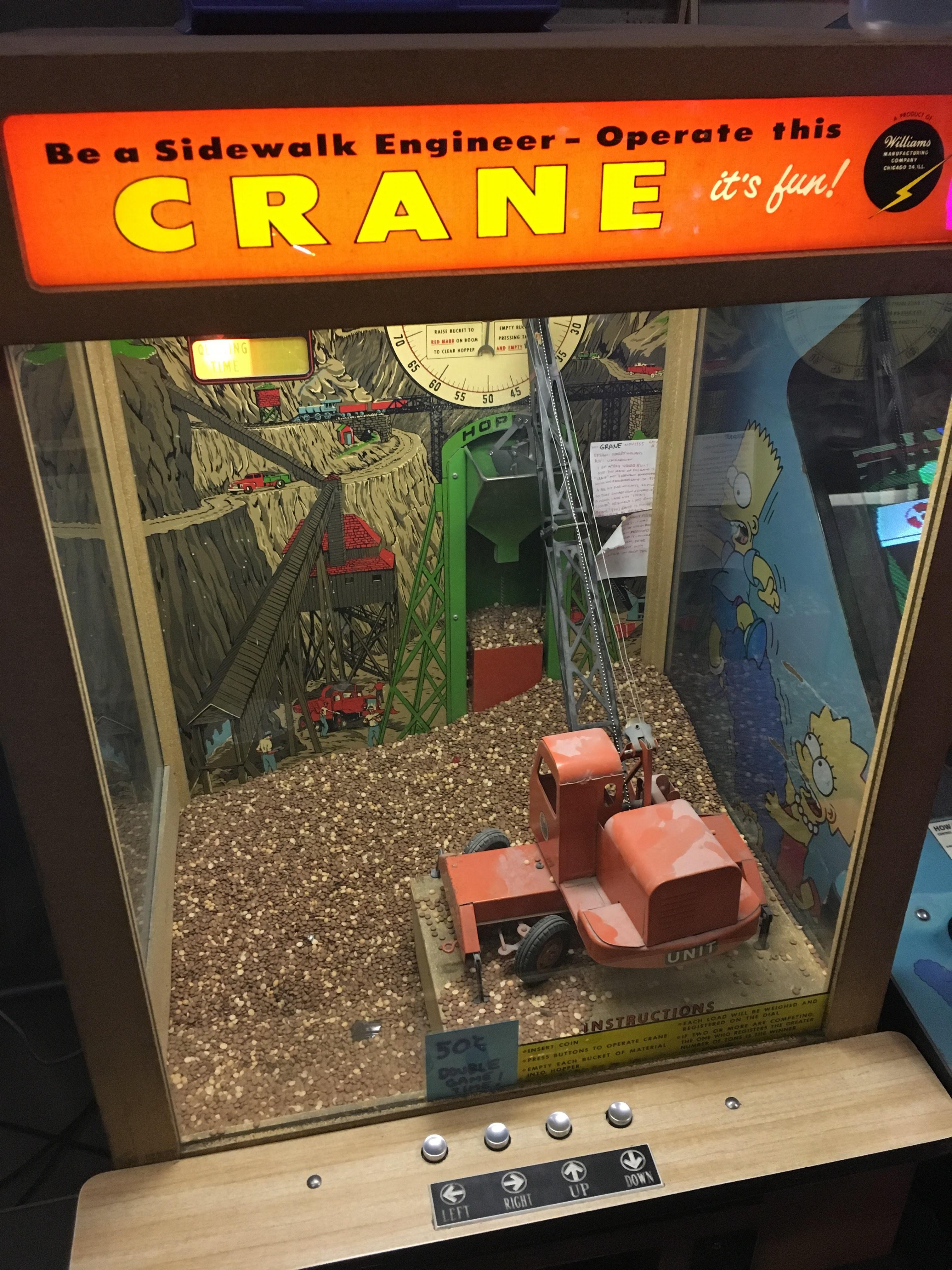 The Fat Cats in the Vegas Pinball Hall of Fame use lentils as gravel