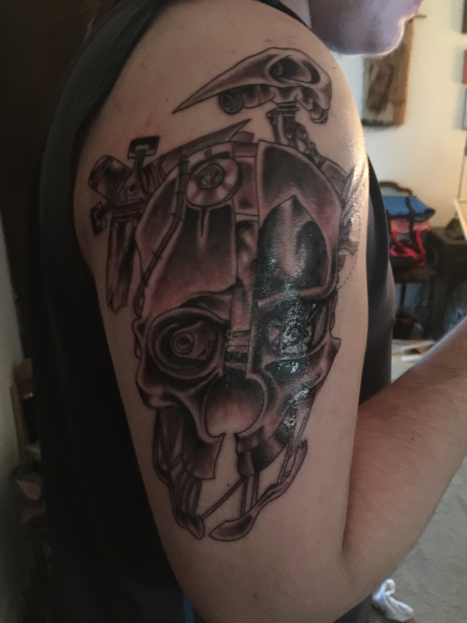 Just got this Tattoo done, what do you guys think