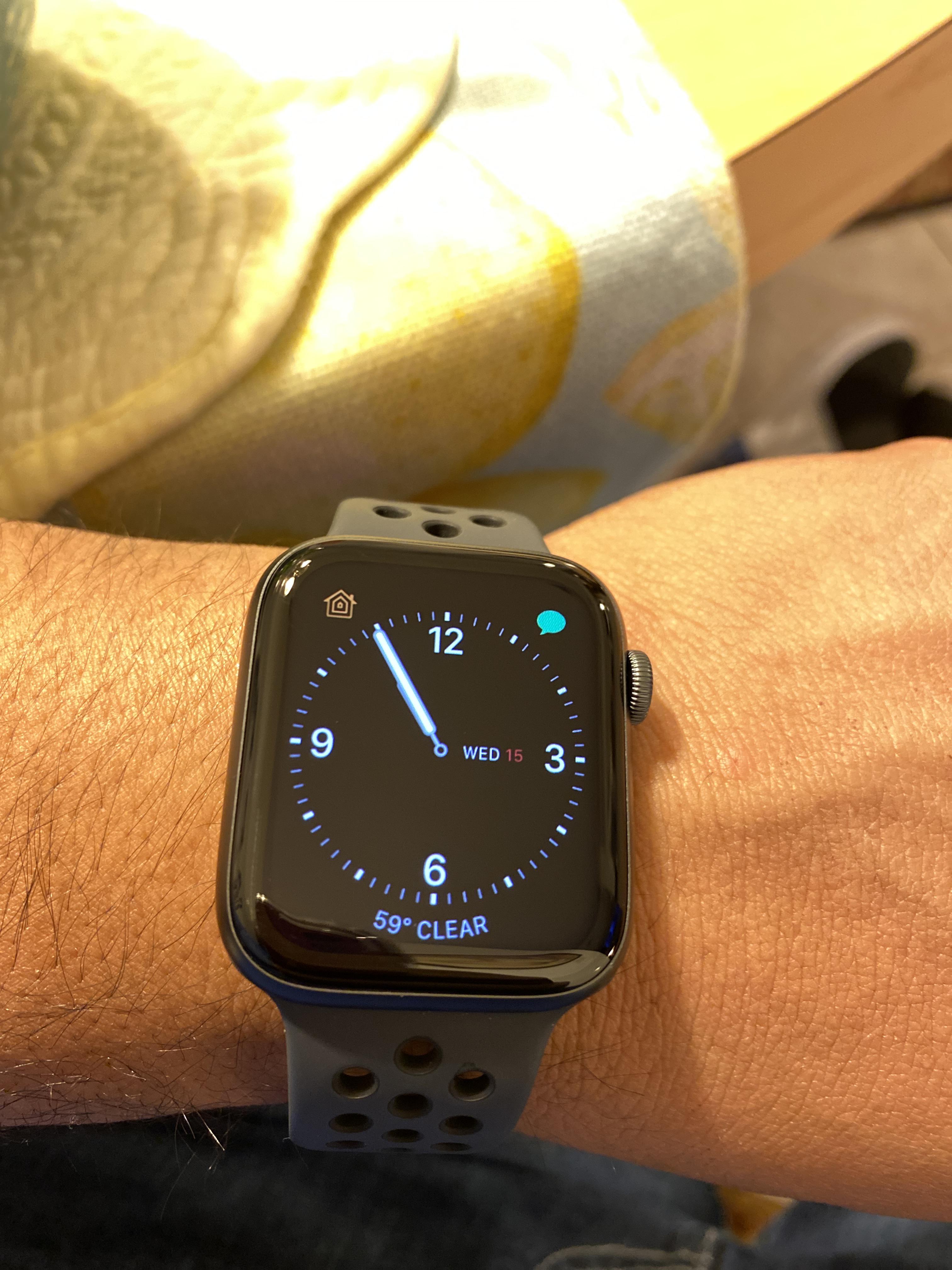 New Apple Series 5. First apple watch ive ever owned