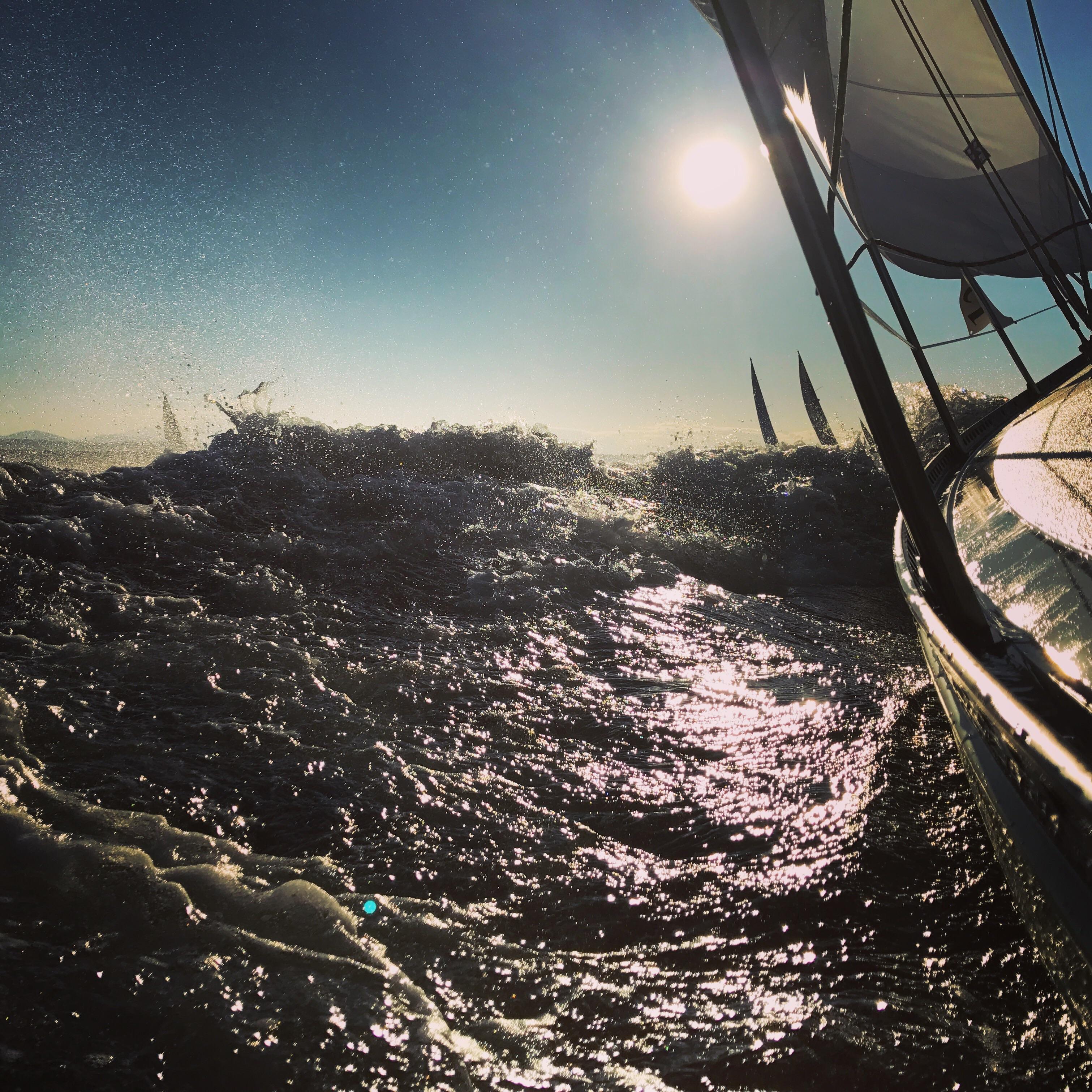 Seattle Downtown Sailing Series best night of sailing this year! r