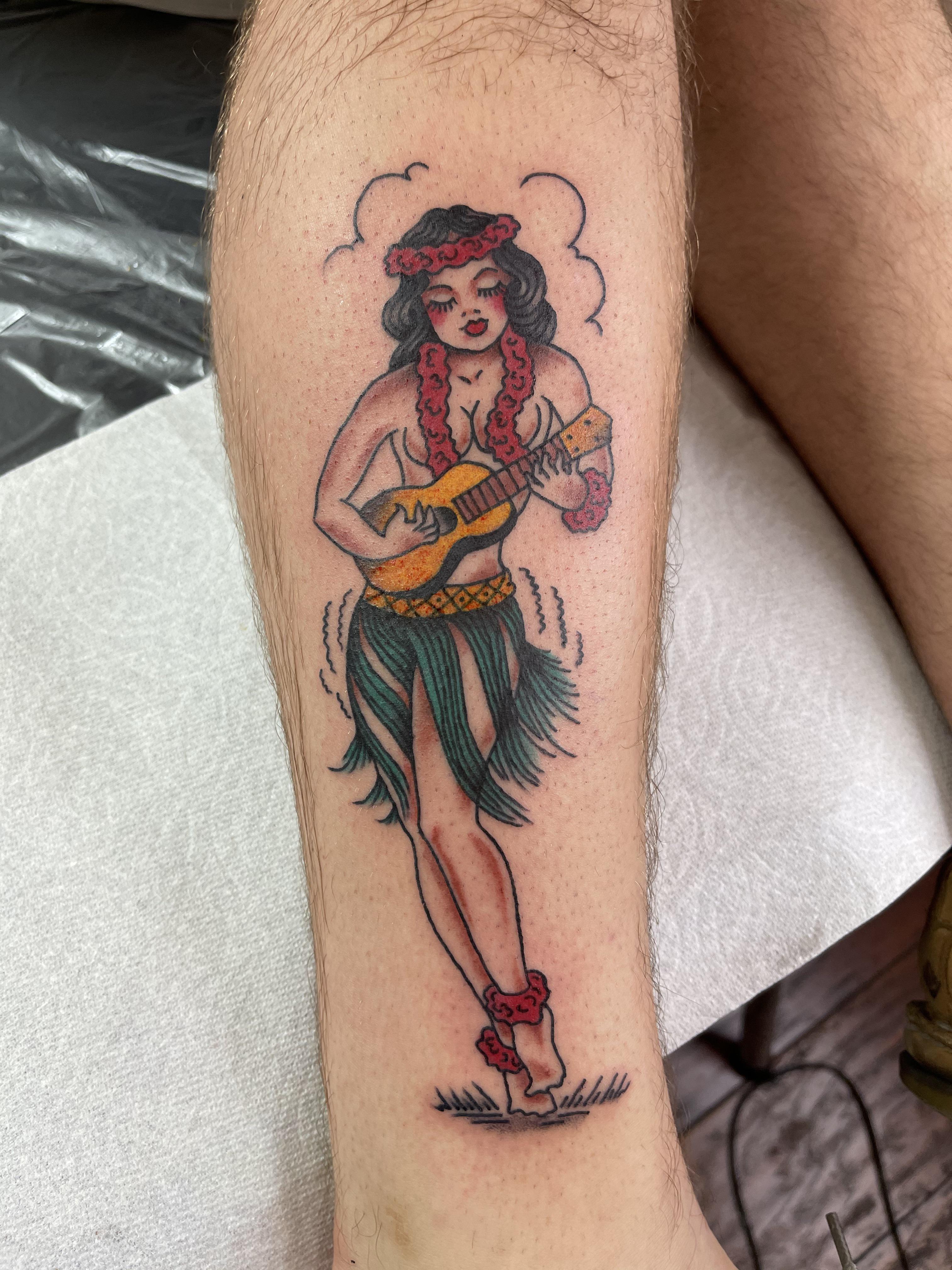Sailor Jerry Hula Girl