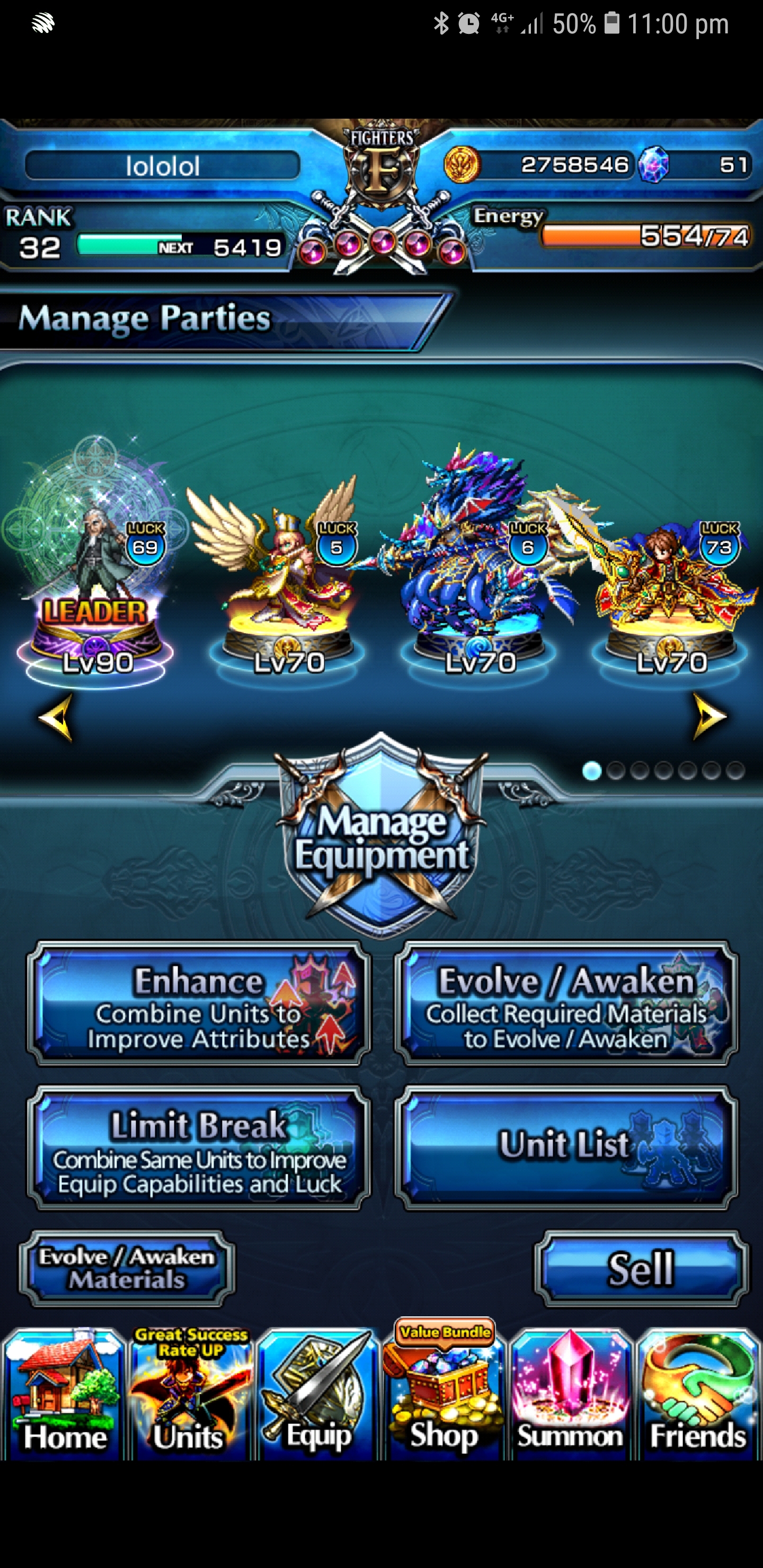 How to get into awaken stage to farm mat for my sea king n liese