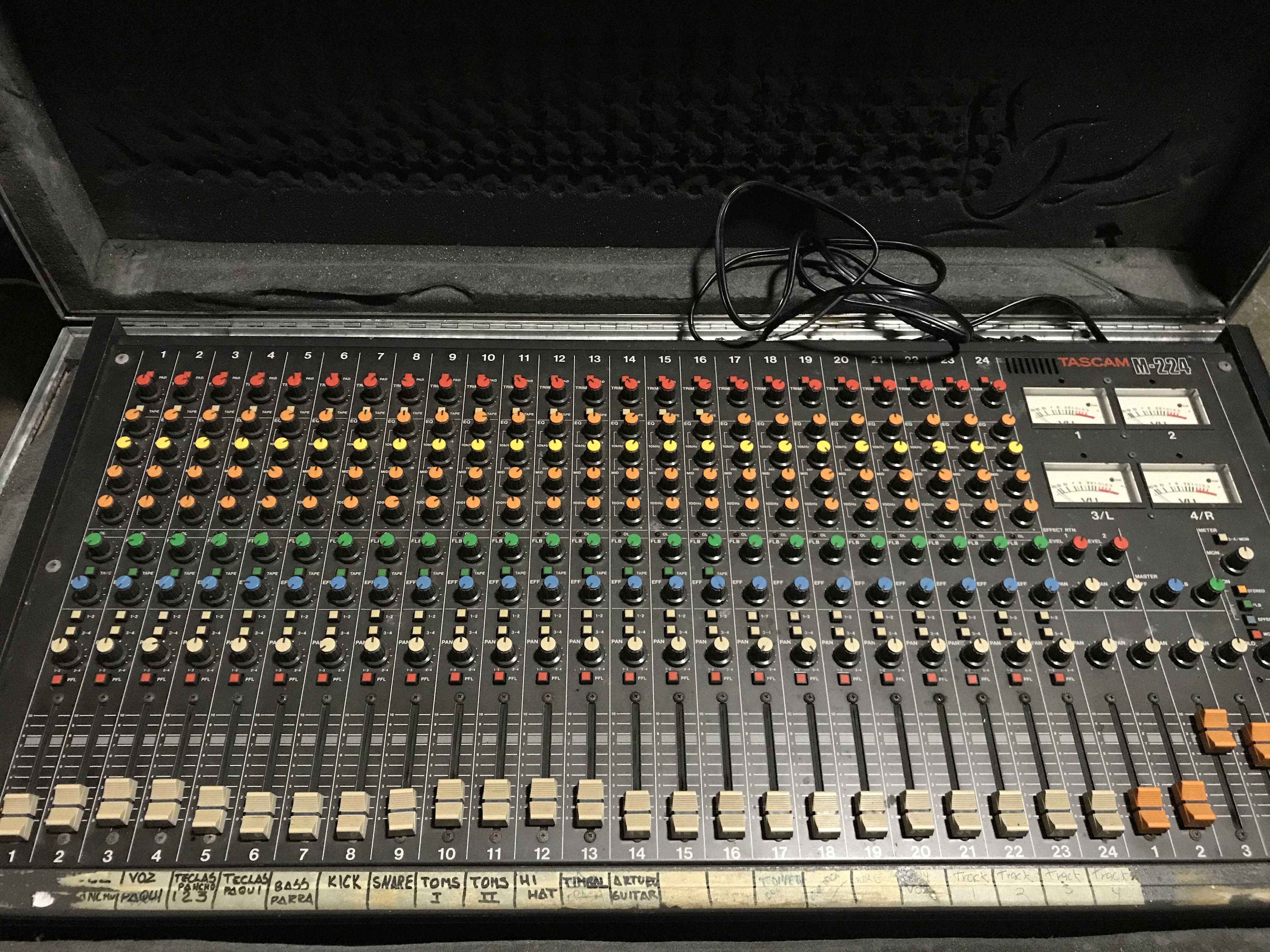 My fathers old mixer he used for his band in the early 90s r/livesound