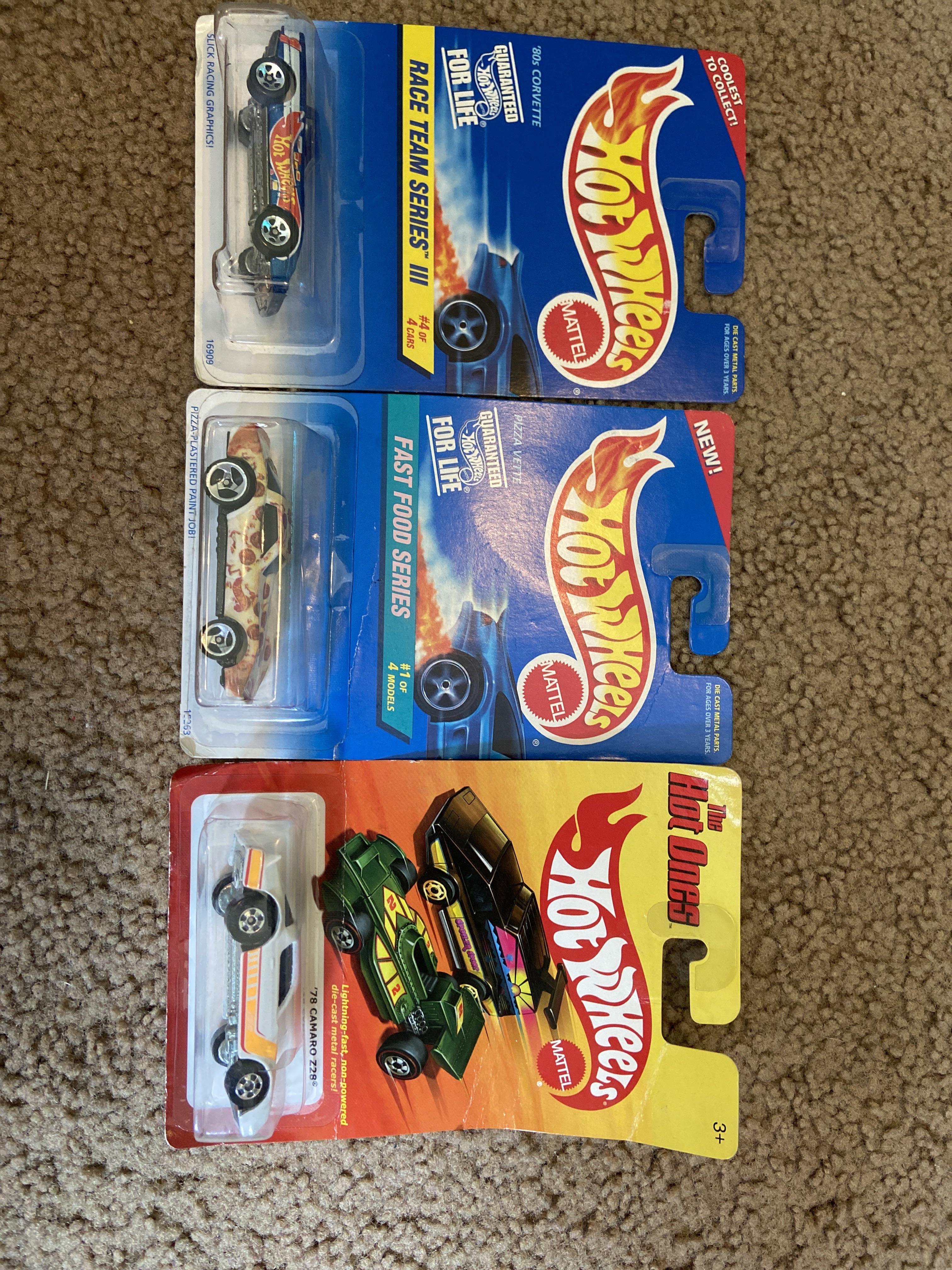 I received these old hot wheels a while ago, I came to reddit to make