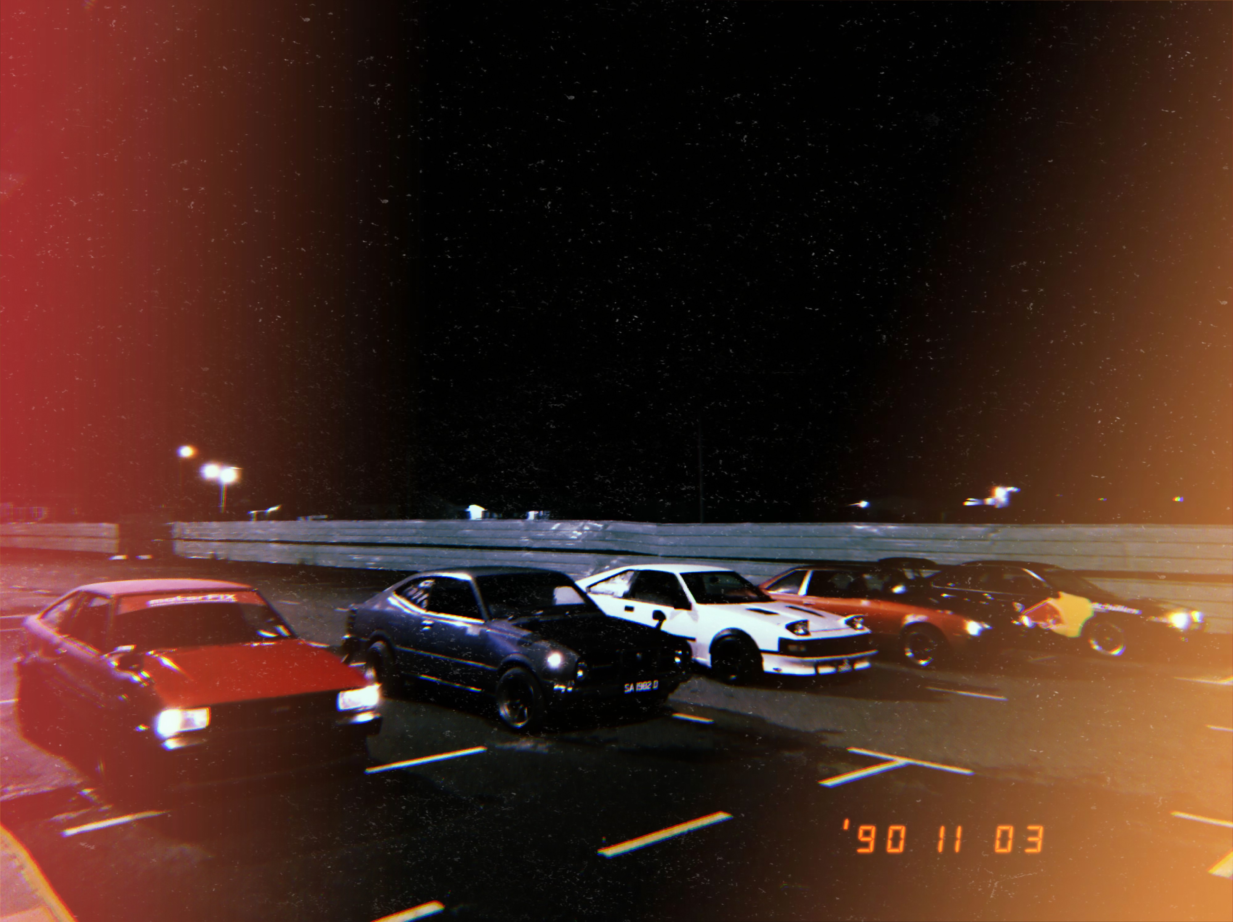 Me and bunch of friends with our old JDM cars. Guess what car is there