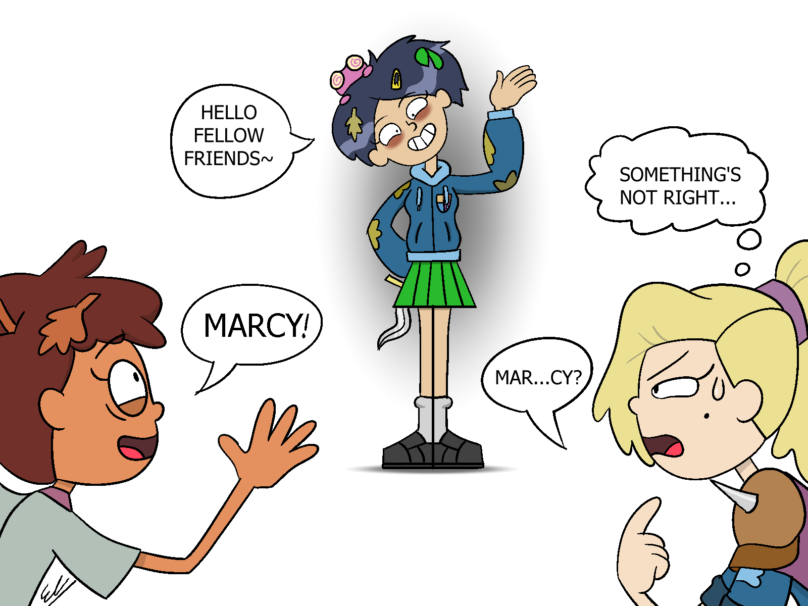 Marcy Being Possessed. r/amphibia