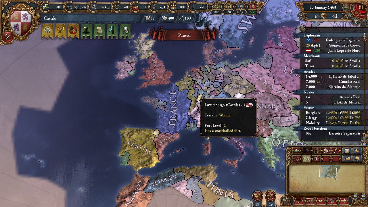 One of the better game beginning with Castile , need advice on idea groups r/eu4