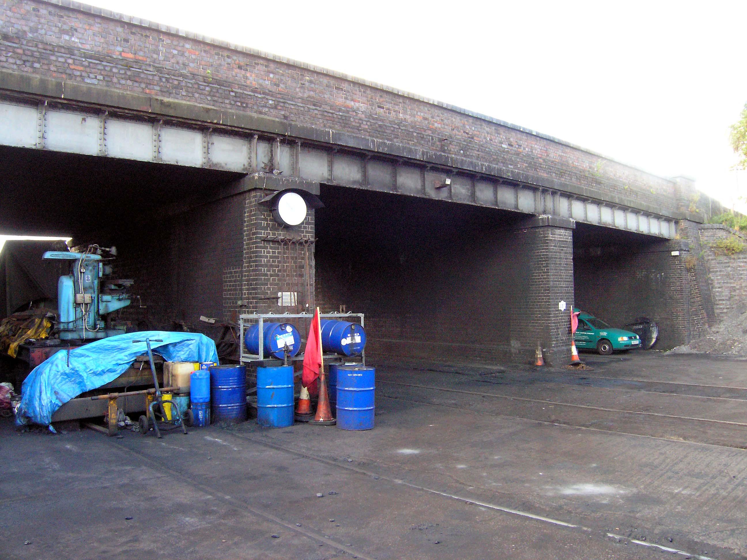 Bidge carrying Empress Road over the Great Central Railway