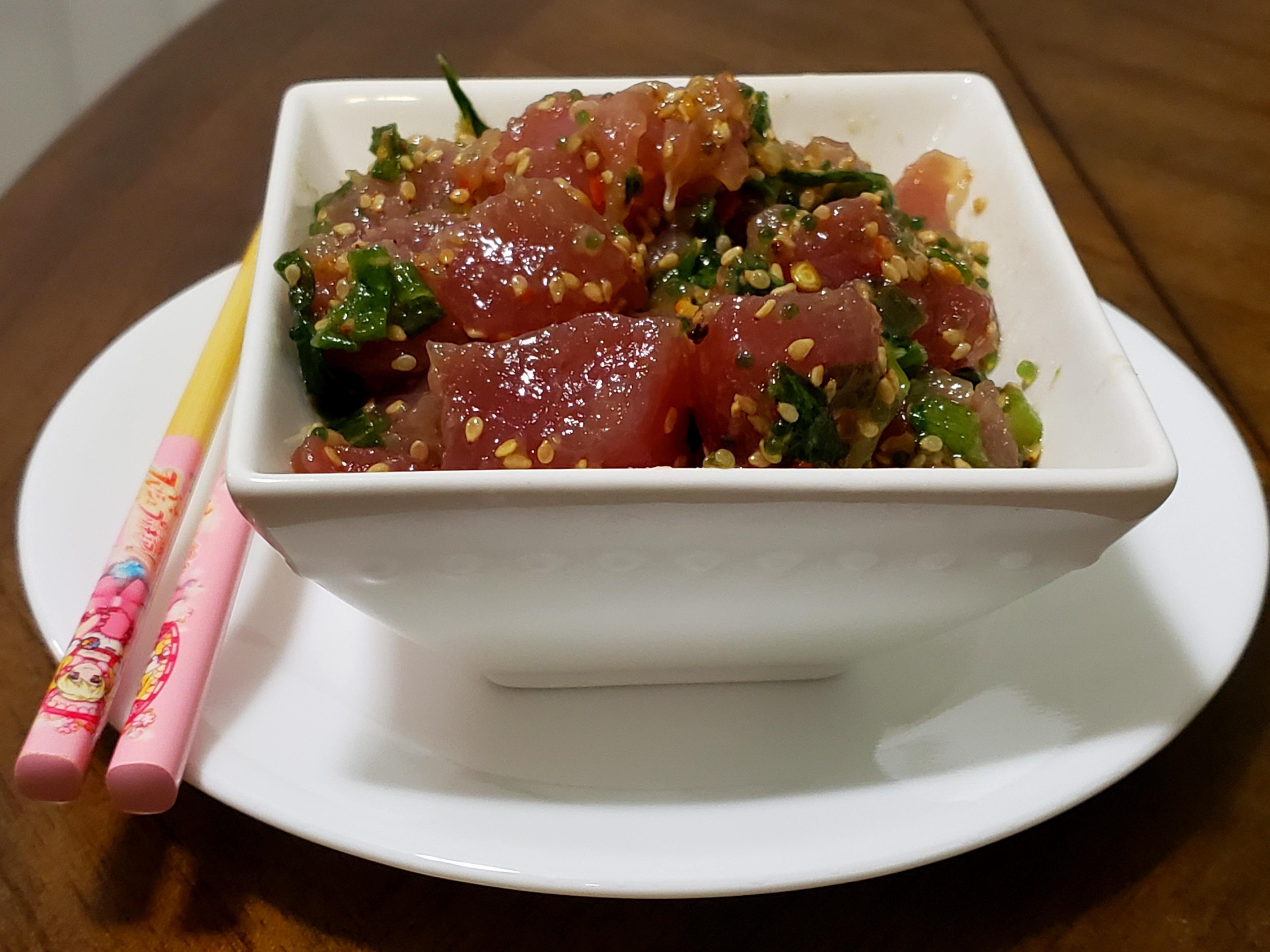 Ahi Wasabi Poke 19.99/lbs r/Costco