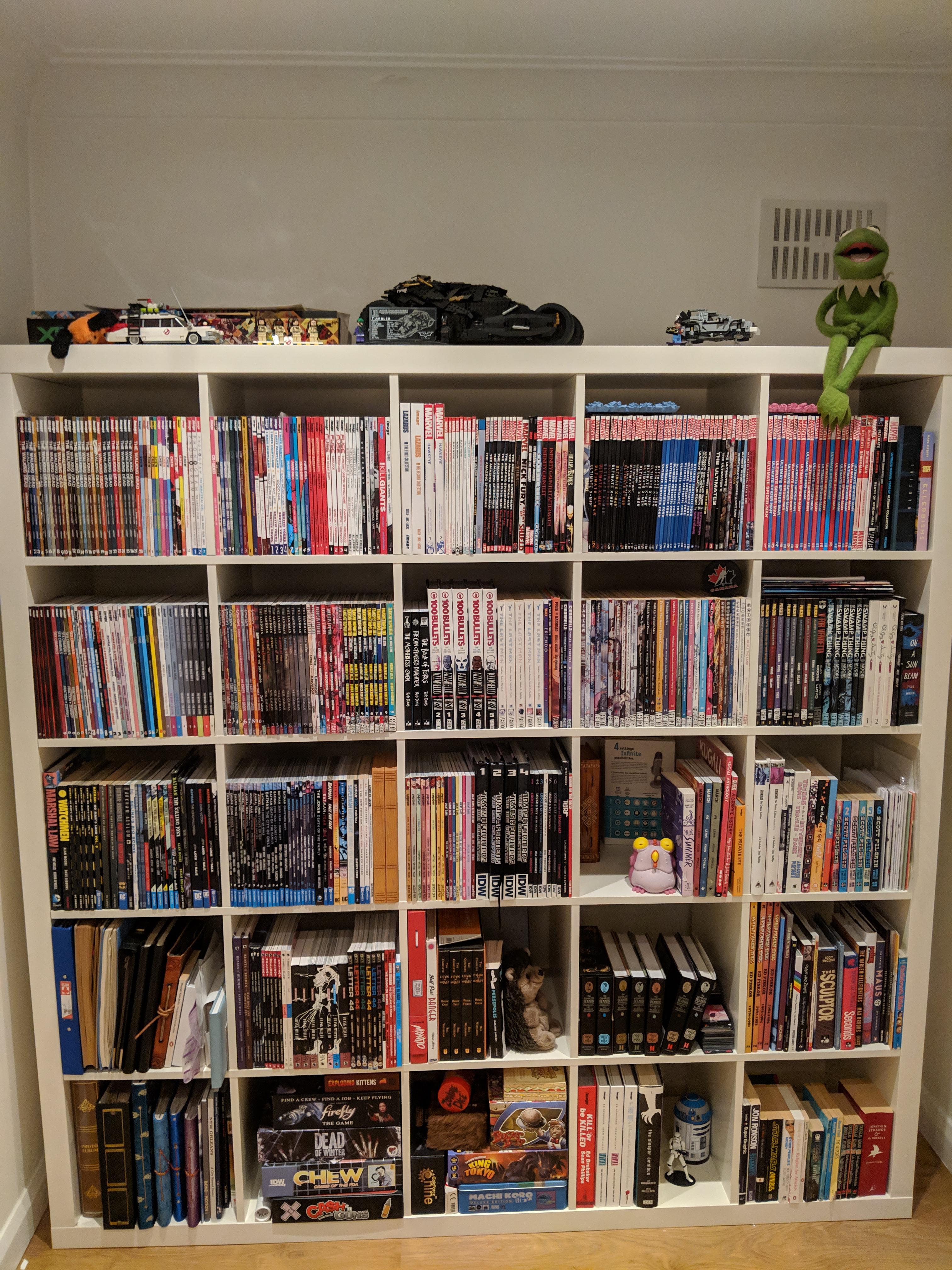 My comic book collection. r/graphicnovels