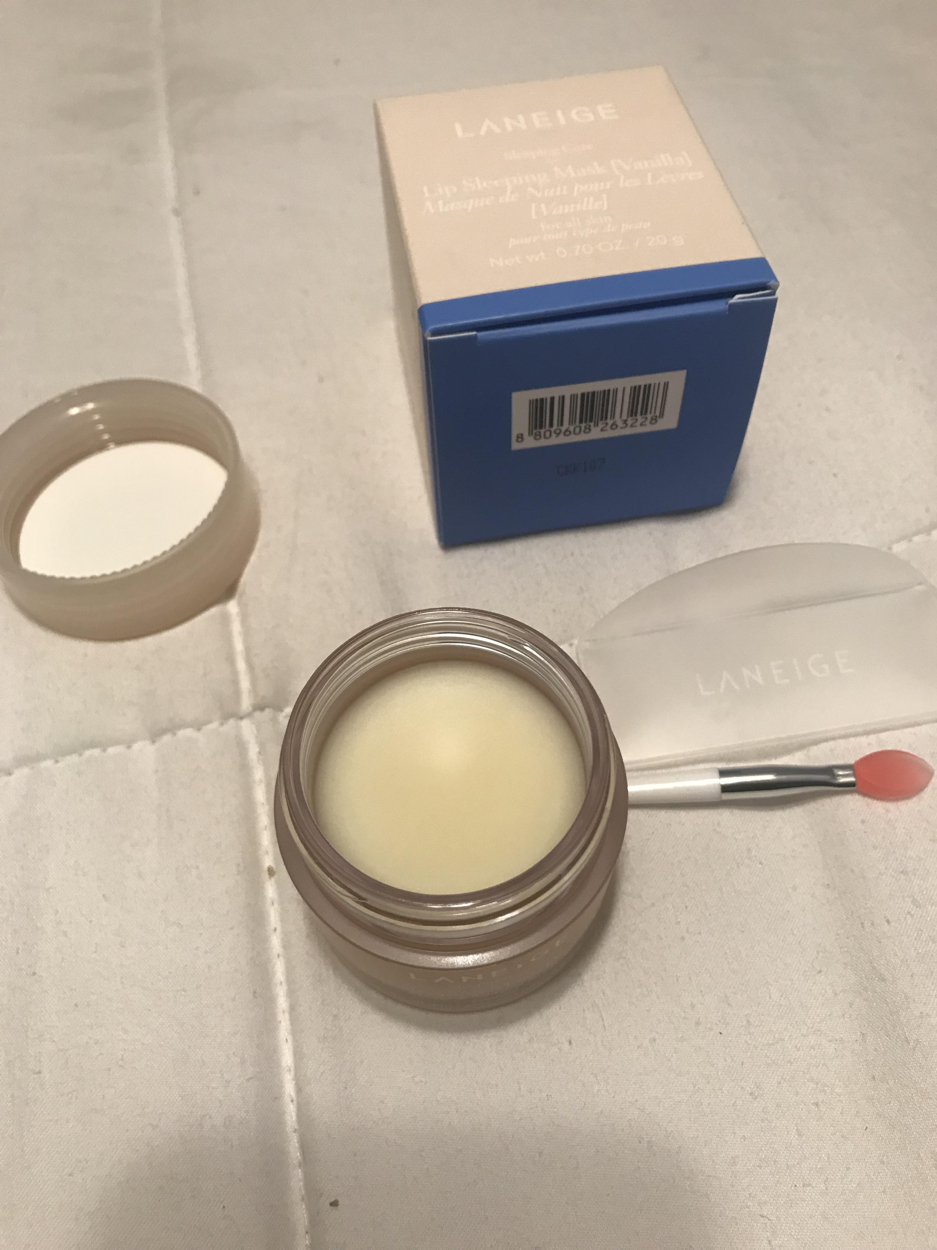 Laneige lip mask in vanilla r/cleanmakeup