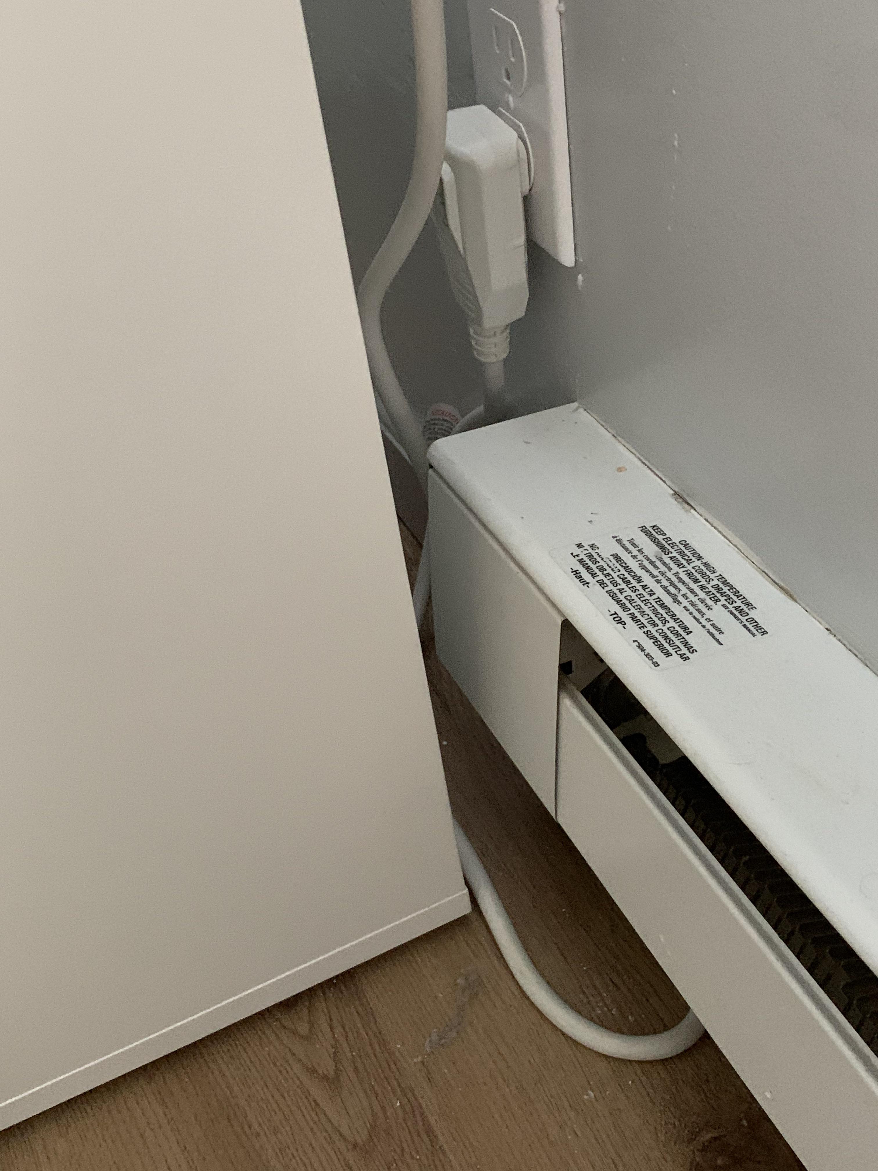 Ikea ALEX Drawers near baseboard heater, is this okay? r/Home