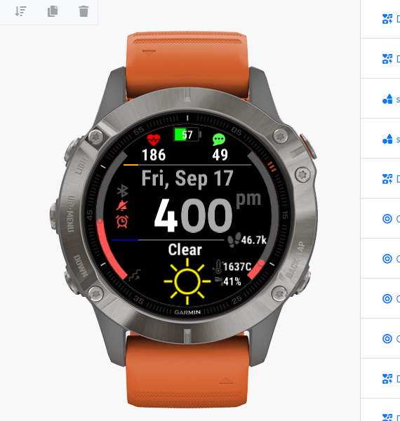 How to see the move bar? GarminFenix
