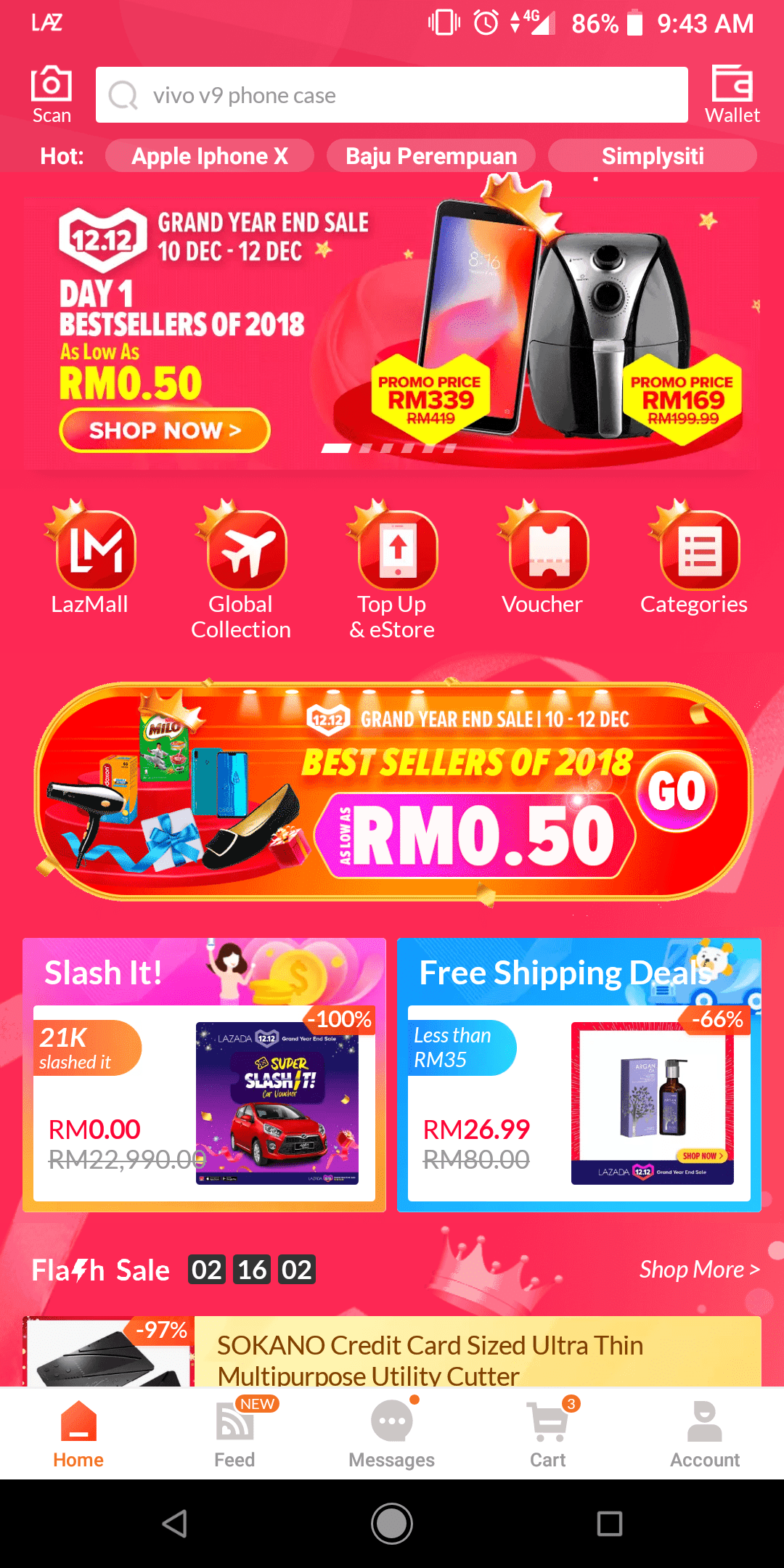 The user interface of an online shopping platform. r/CrappyDesign