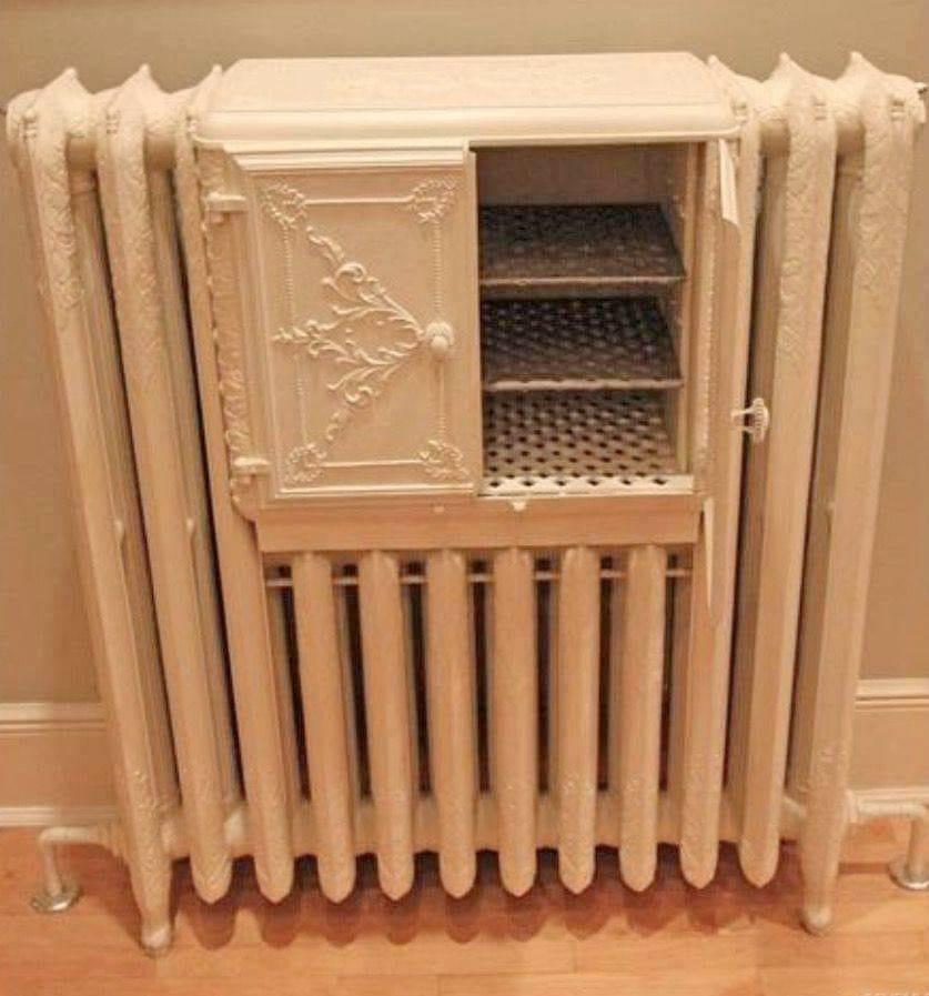 Victorian era radiator with built in bread warmer r/Damnthatsinteresting