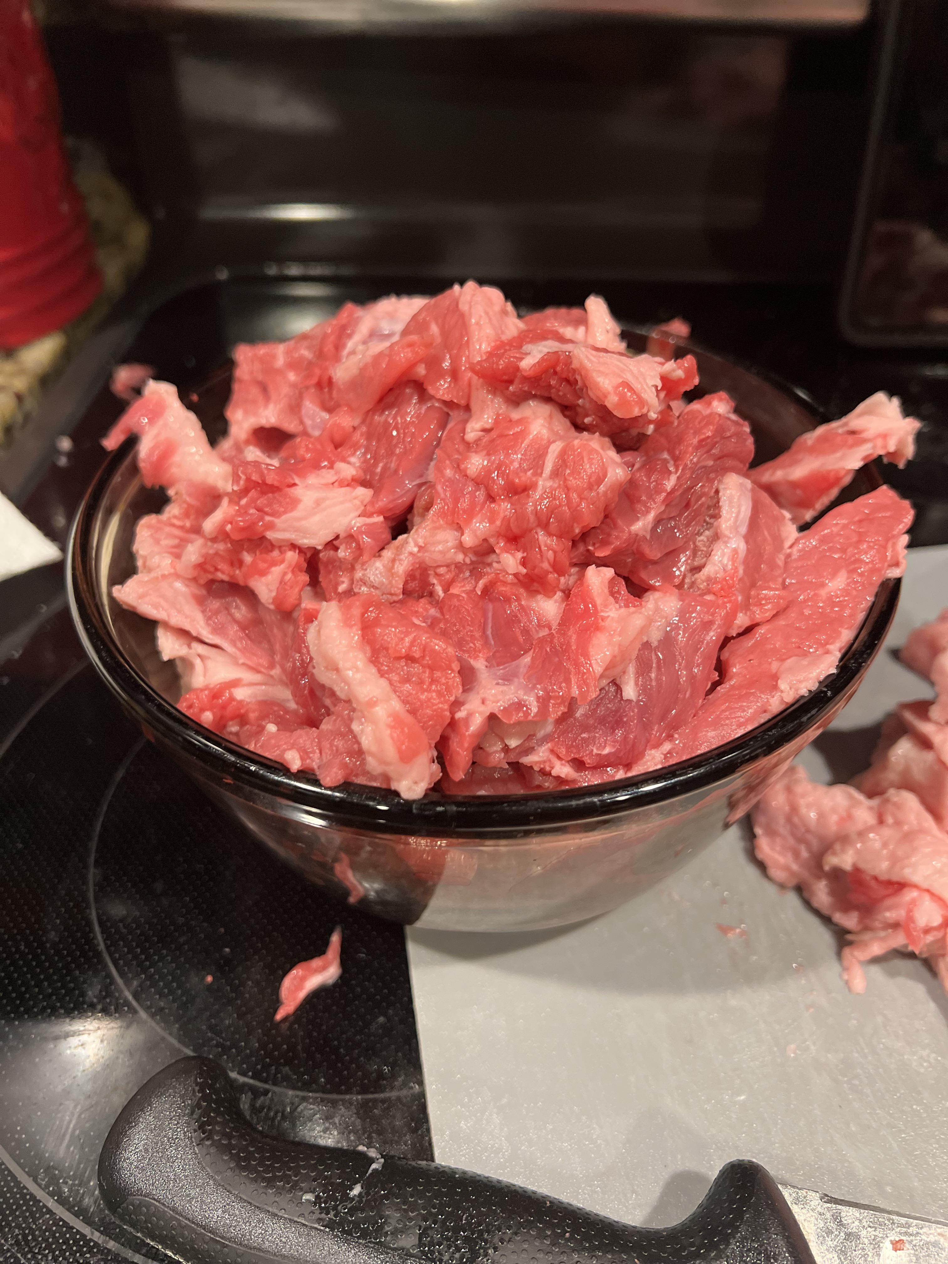 What do I do with all the meat trimmings from a brisket? I have no meat