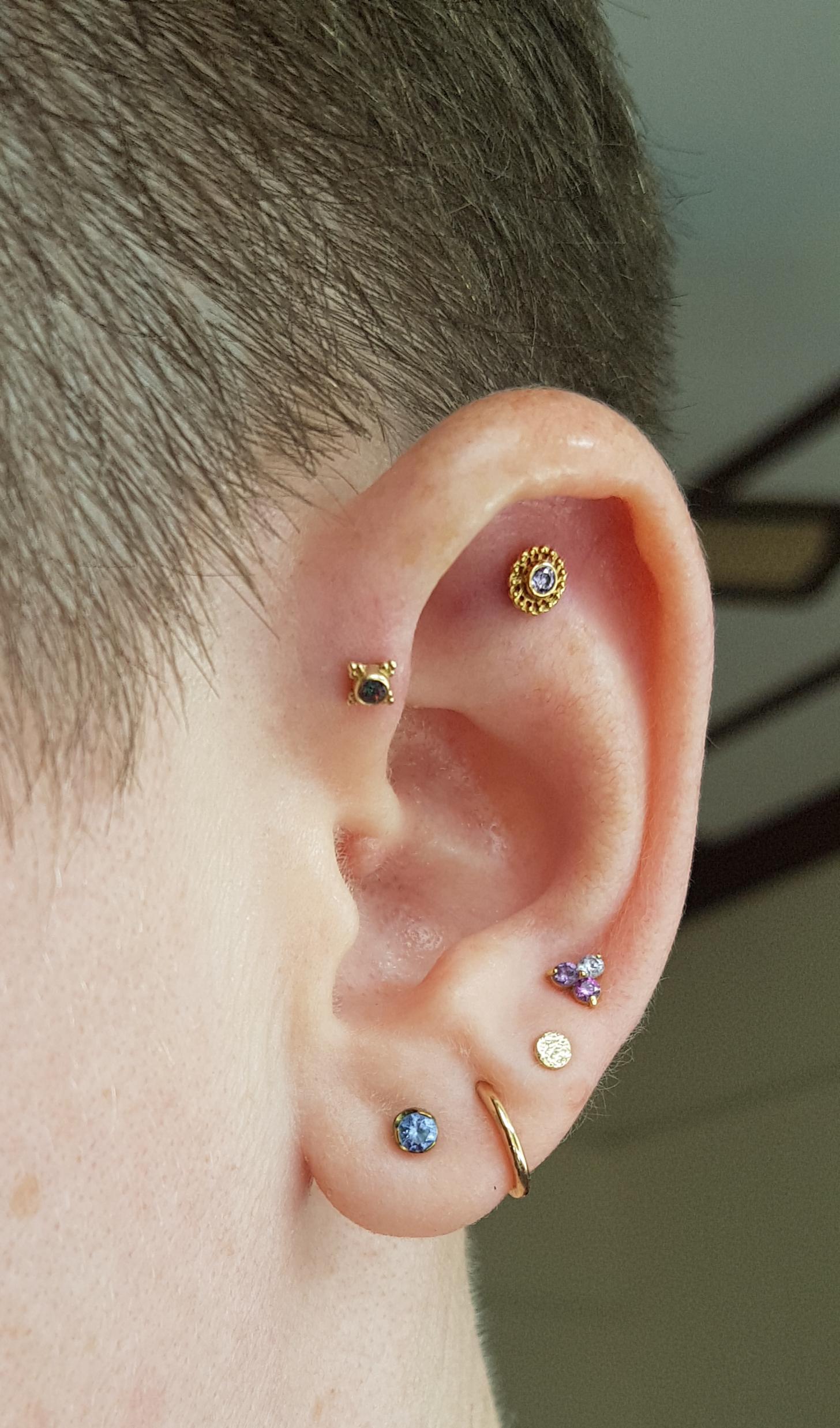 Brand new forward helix and flat. Kindly added at Flesh Impressions